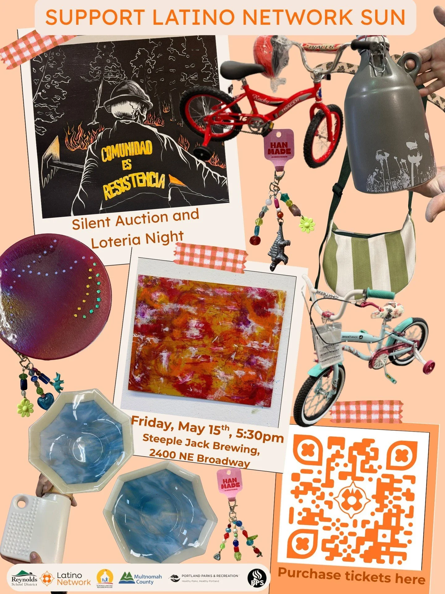 Calling all supporters of SUN Community Schools--come to Latino Network's Silent Auction and Loter&iacute;a Night at Steeplejack Brewing (2400 NE Broadway) this Friday, May 15th at 5:30 PM!

Buy your tickets at the link in our bio.
--
Para todos los 
