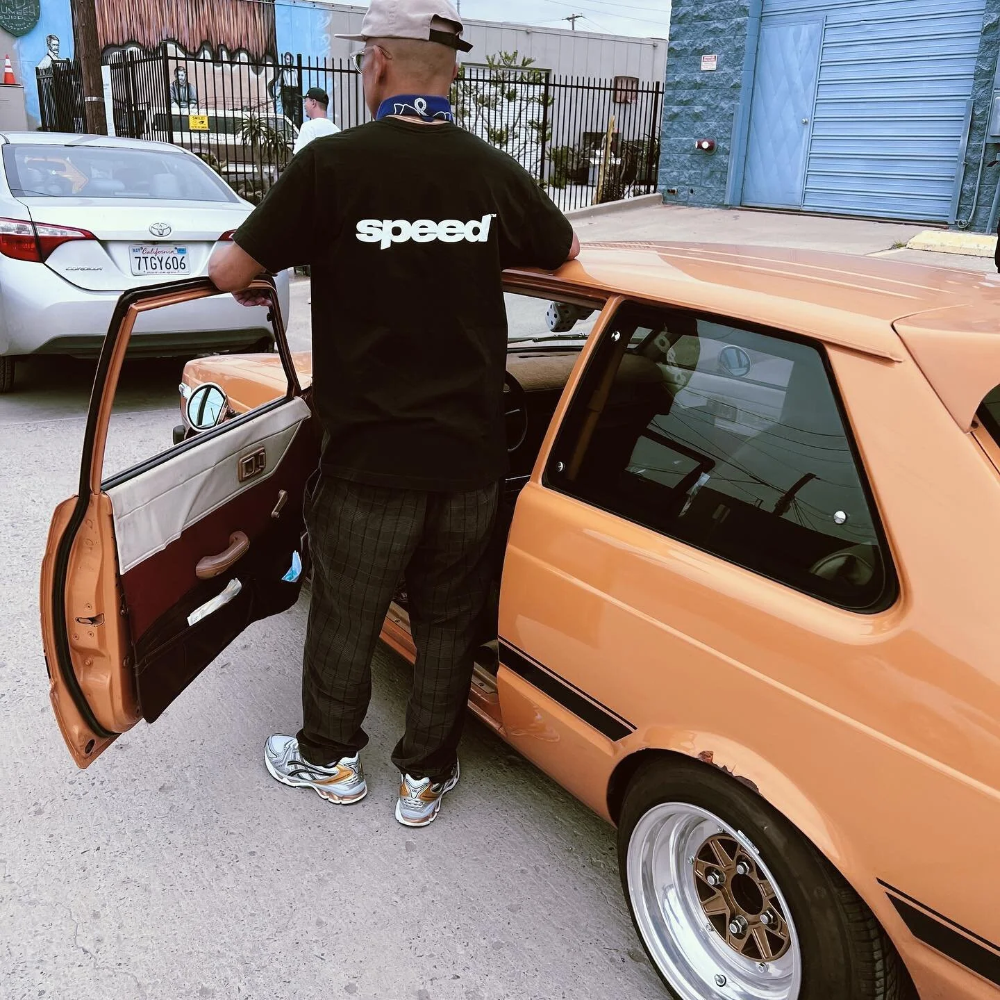 Starlet Sundays. 🏁 @bojanglesdavid coming with the 🔥

#toyotastarlet #starletkp61 #toyota #ssrwheels