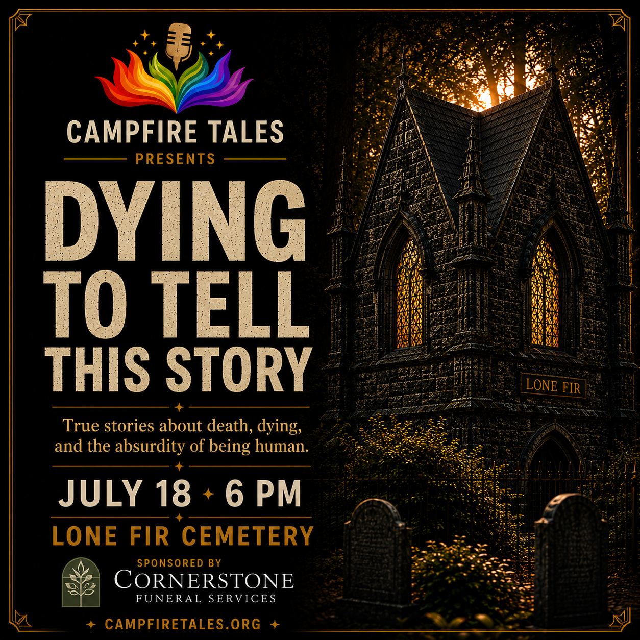 Campfire Tales Presents- Dying To Tell This Story
