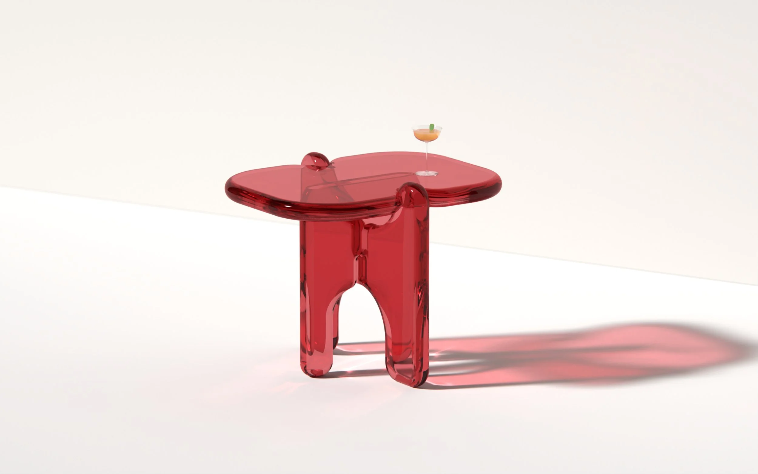 Plump Side Table in Watermelon Red.404.jpg