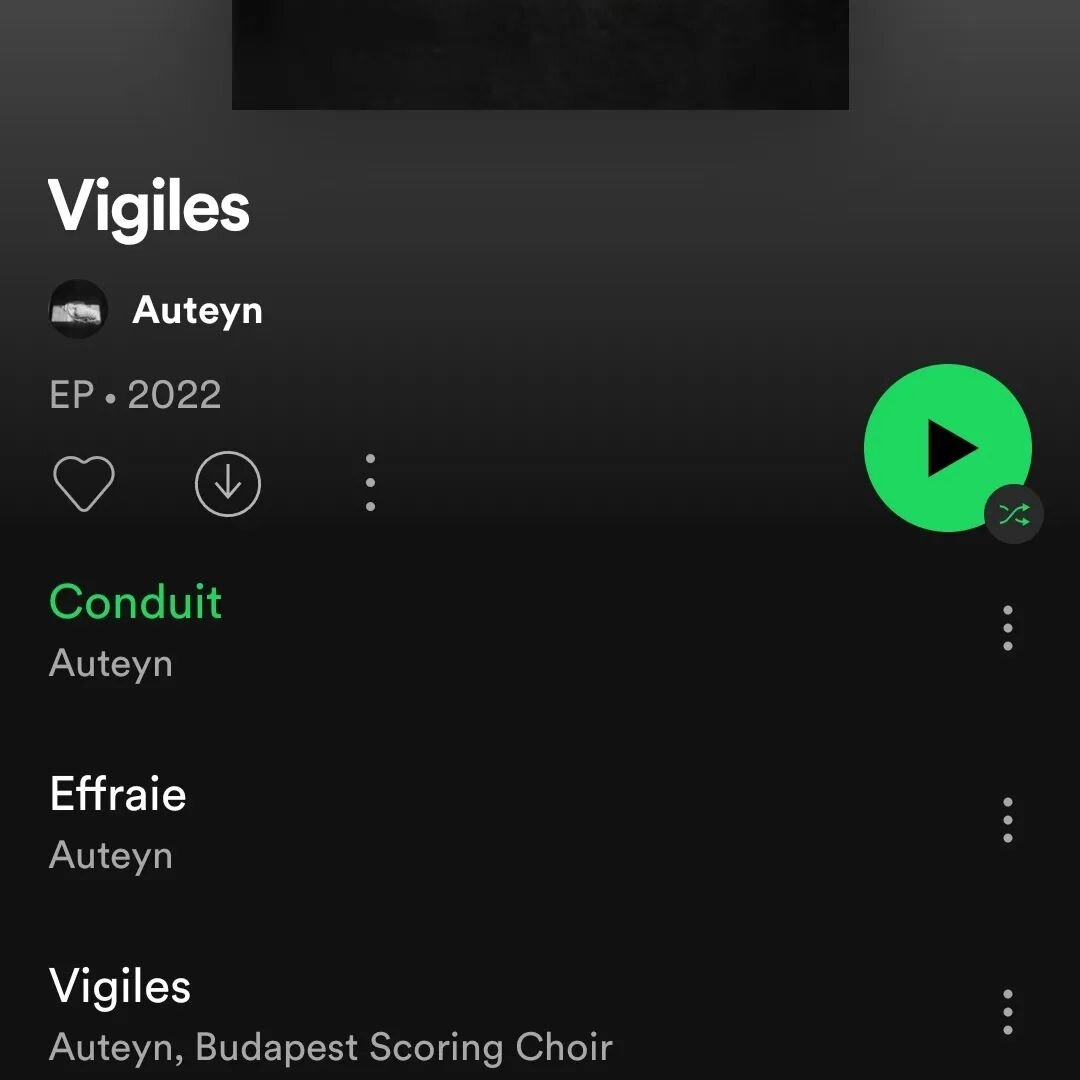 Vigiles is out! You can check it out now on Bandcamp, Apple Music, Spotify etc. Link in bio!

.

.

#avantgarde #contemporary #contemporarymusic #experimental #ambient #auteyn #release