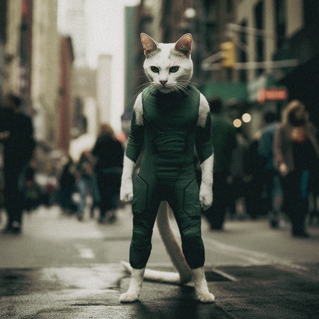 lizzyclarke_white_cat_with_emerald_green_eyes_dressed_as__ant_0b407a54-d864-4cbf-9d5b-7418bf66f56b_0.png