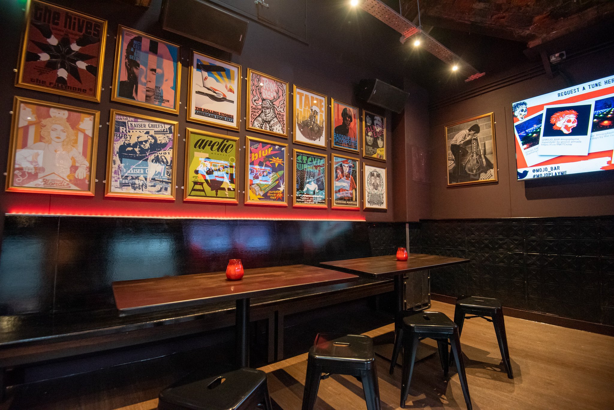 MOJO Leeds Second Floor Bar Seating