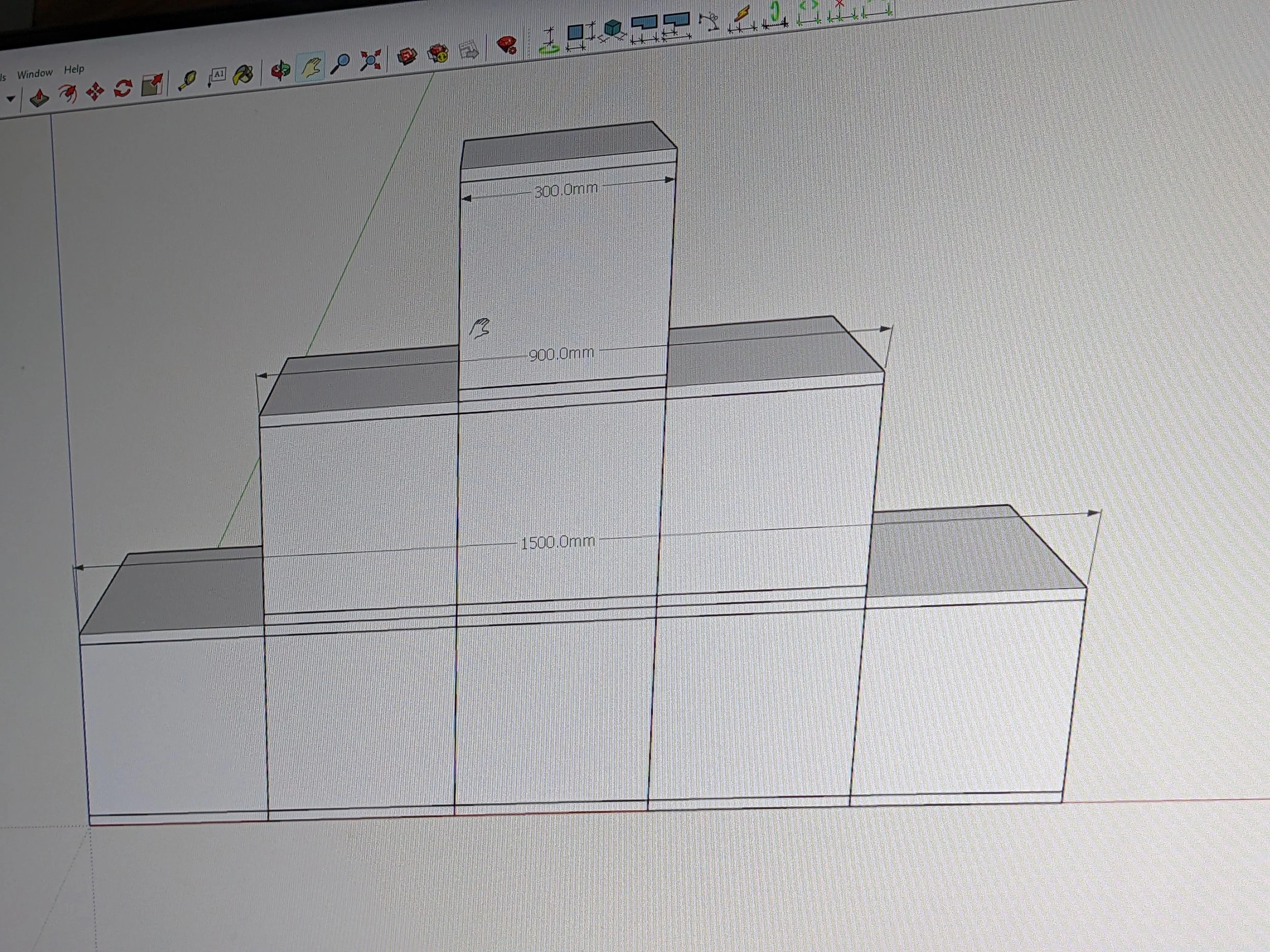 Sketchup to draw up idea of box shape(s)