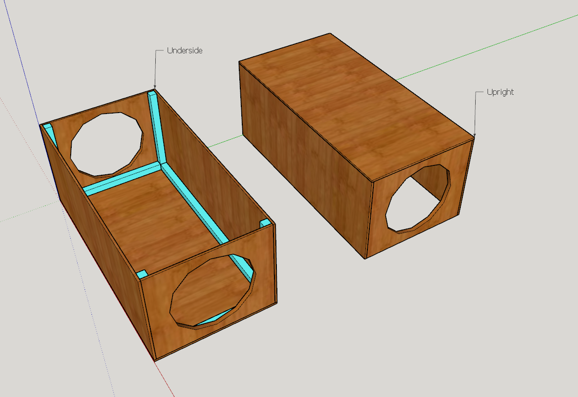 1. The design drawn up in CAD software
