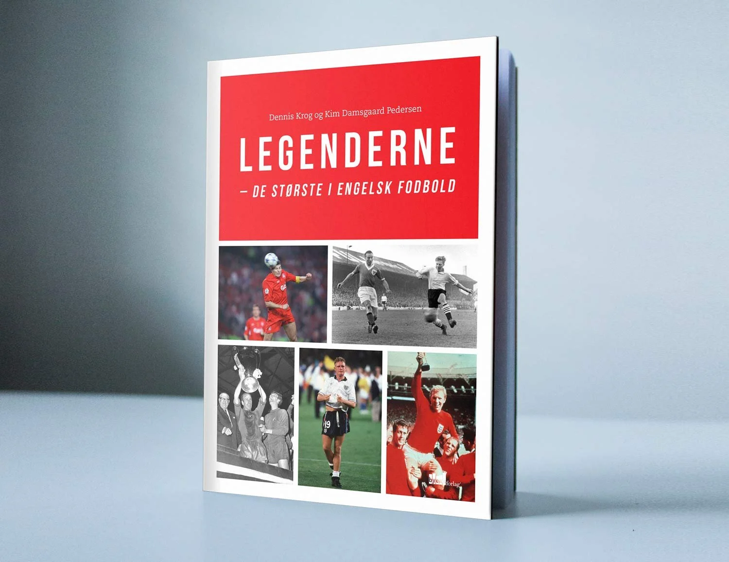 Legenderne – de største i engelsk fodbold omslagsdesign