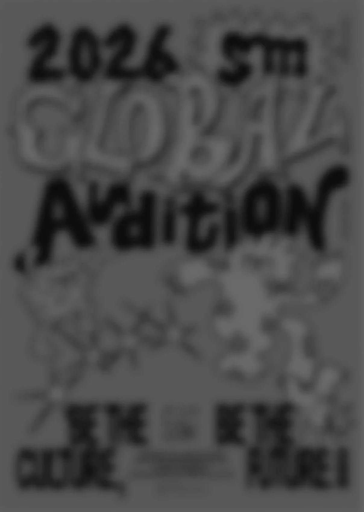 A hand-drawn illustration with text reading '2026 $7M' and the words 'Start Your Adventure' surrounded by doodles of stars and abstract shapes.