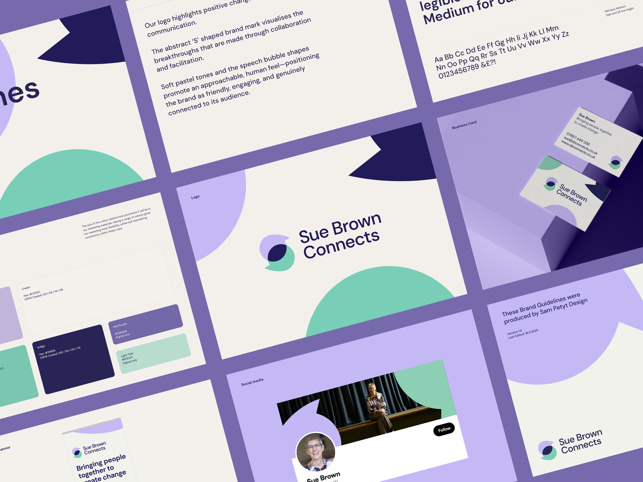 Brand and Website Launch: Sue Brown Connects