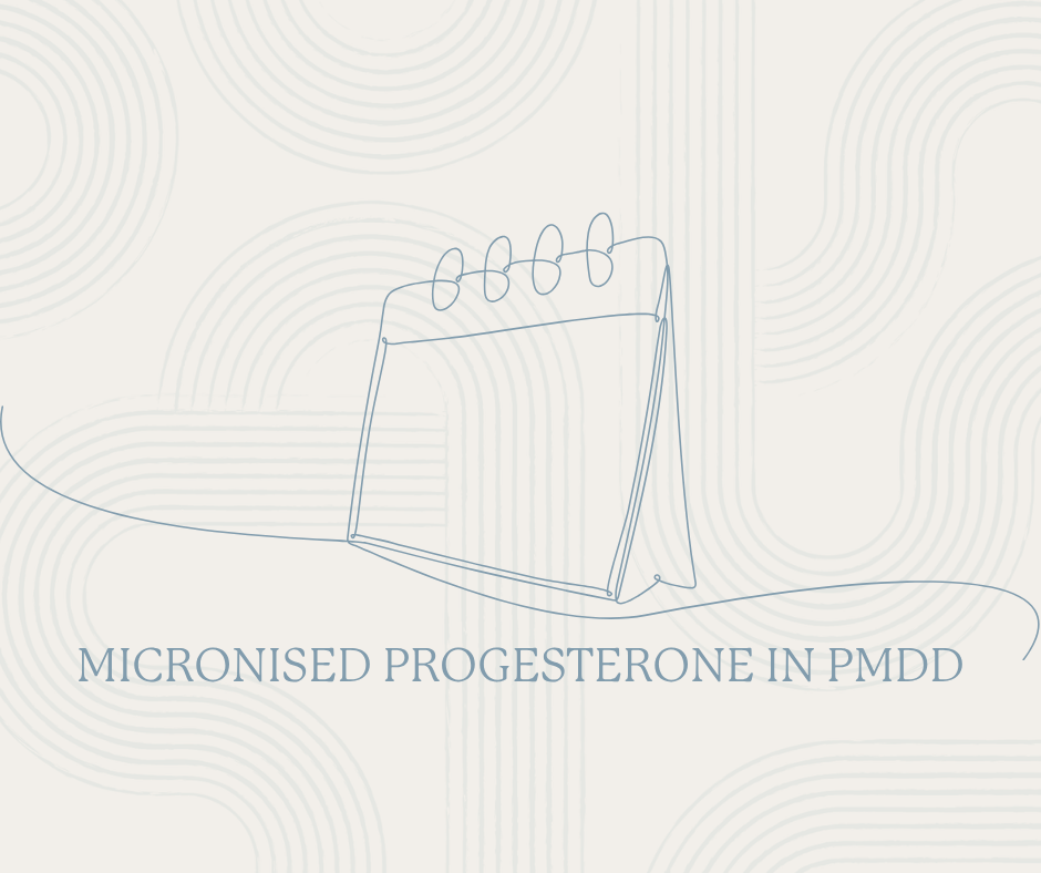 Micronised progesterone in PMDD: what does the evidence actually show?
