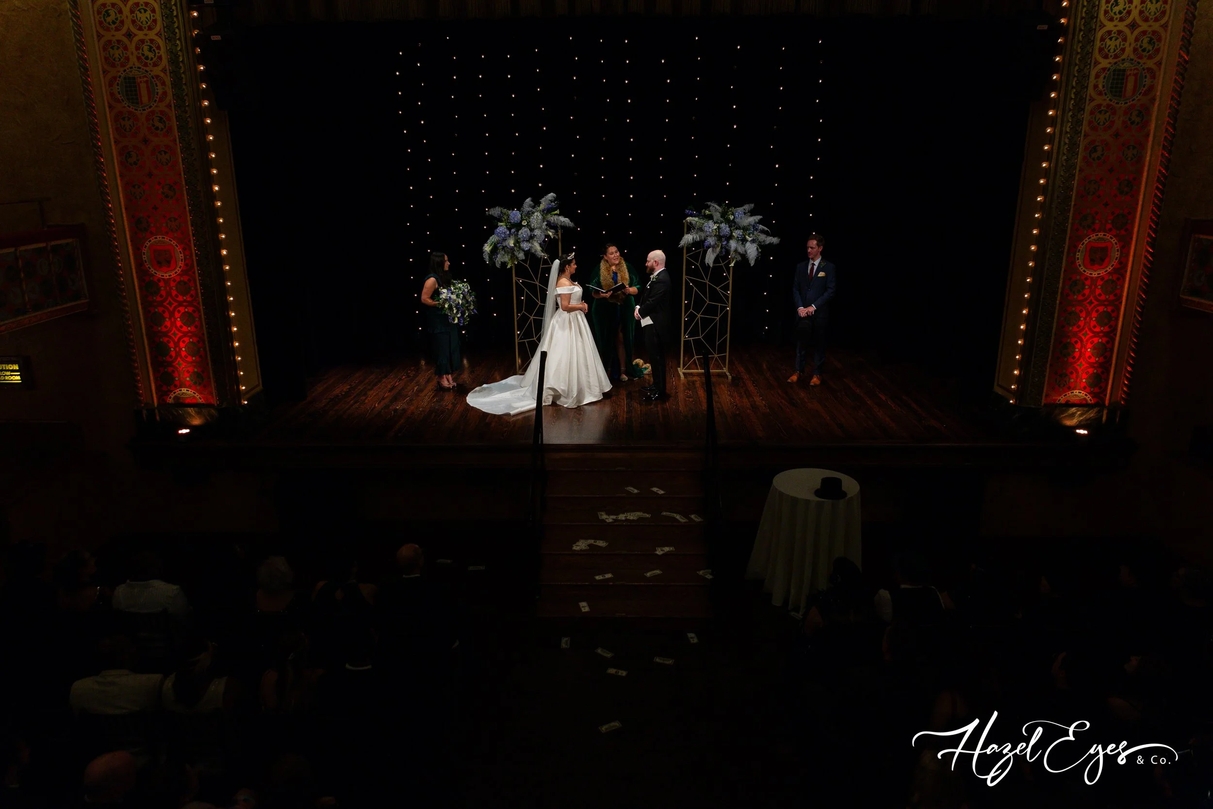 Downtown Detroit Wedding Michigan wedding photographer Detroit, MI hazel eyes and co. Hazel Eyes & Co. Great Gatsby 1920s Wedding Gem Theatre Top Hat
