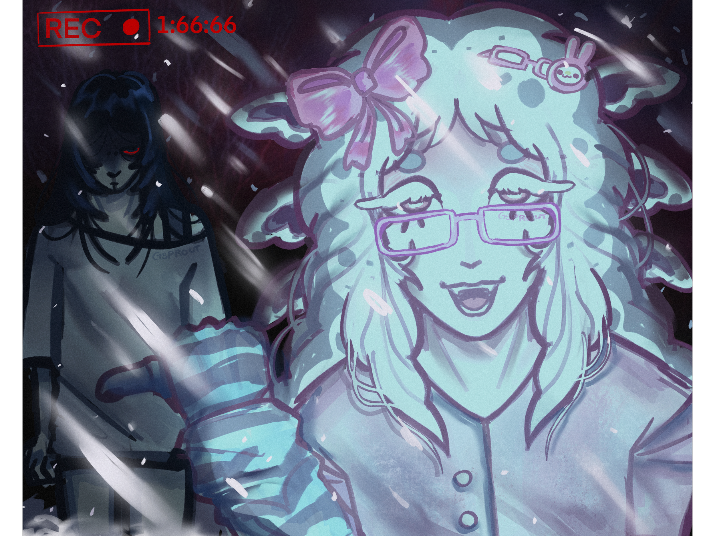 Art of mutual's oc and mine