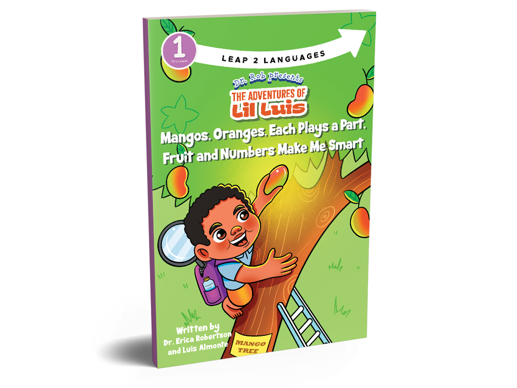 MANGOS, ORANGES—EACH PLAYS A PART, FRUIT AND NUMBERS MAKE ME SMART! [PREORDER]
