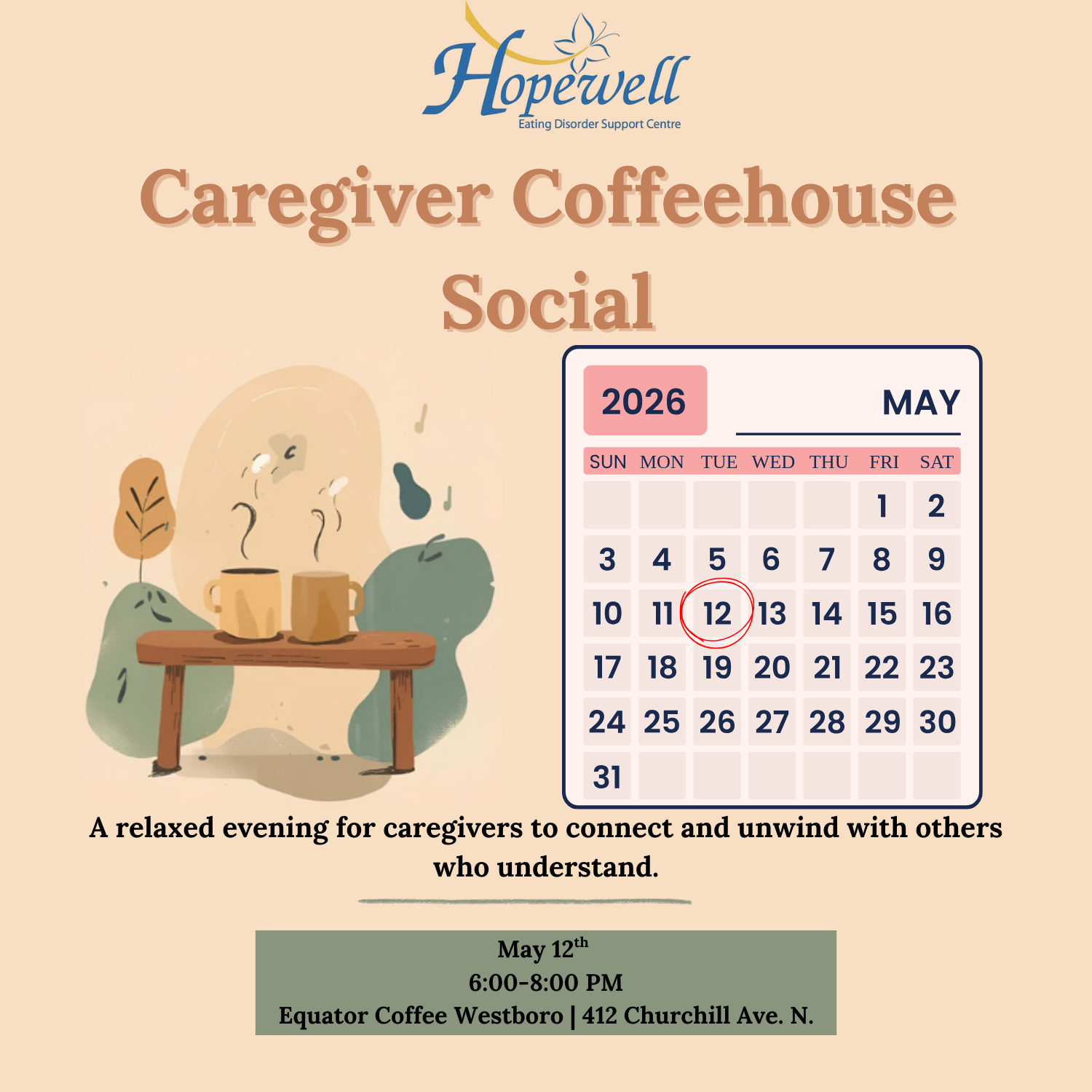 Caregivers Coffeehouse Social | May 12