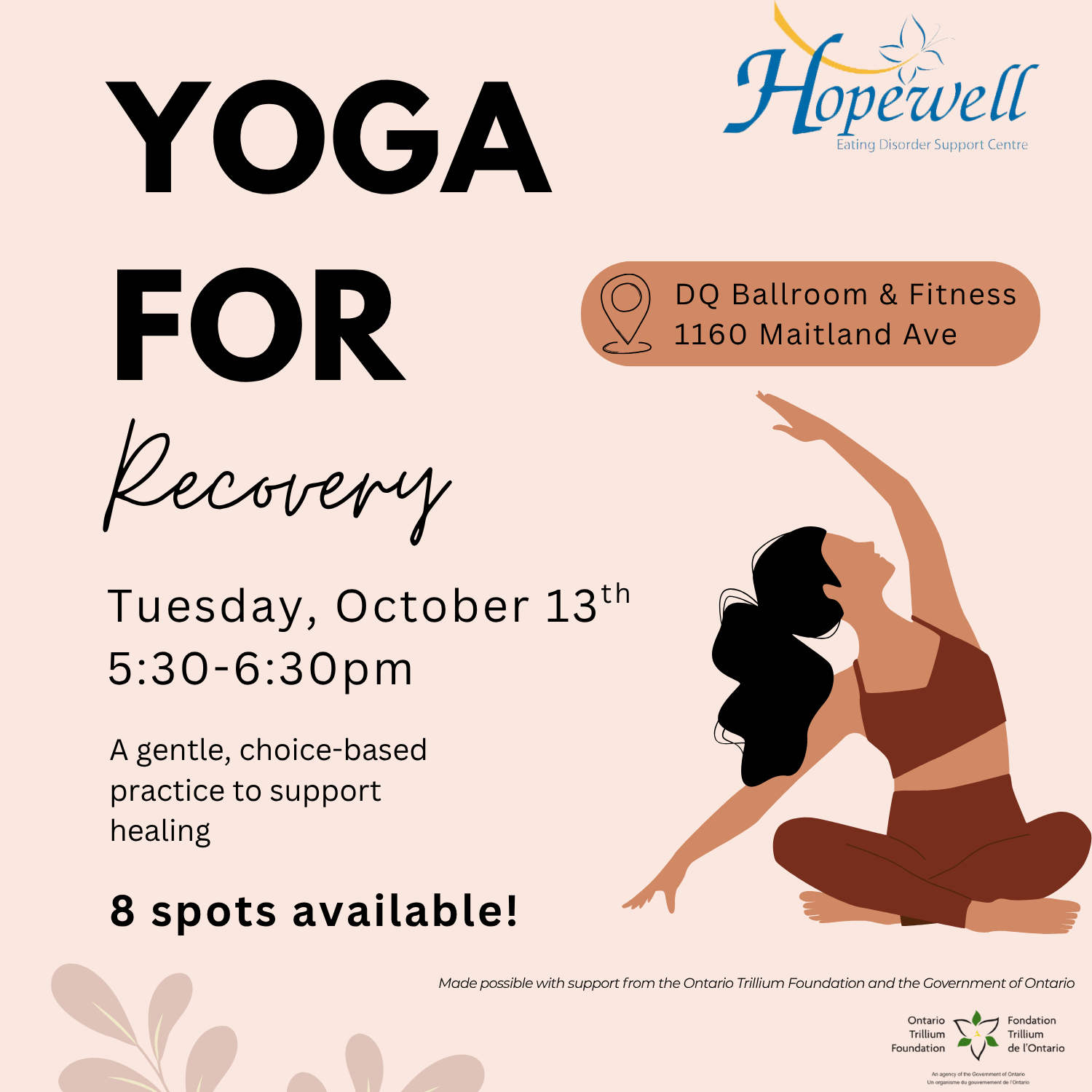 Yoga for Recovery | October 13th