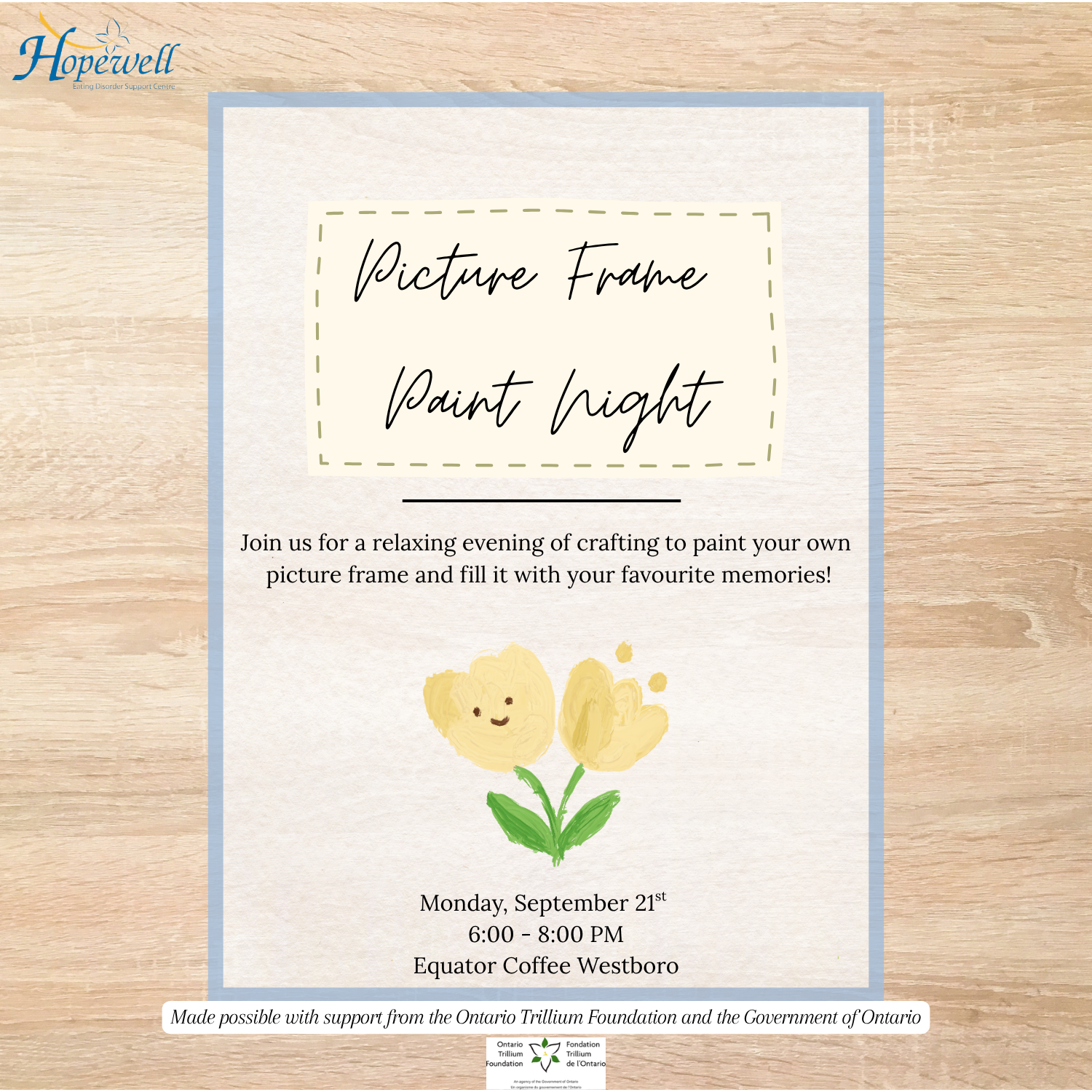 Painted Picture Frame | September 21st