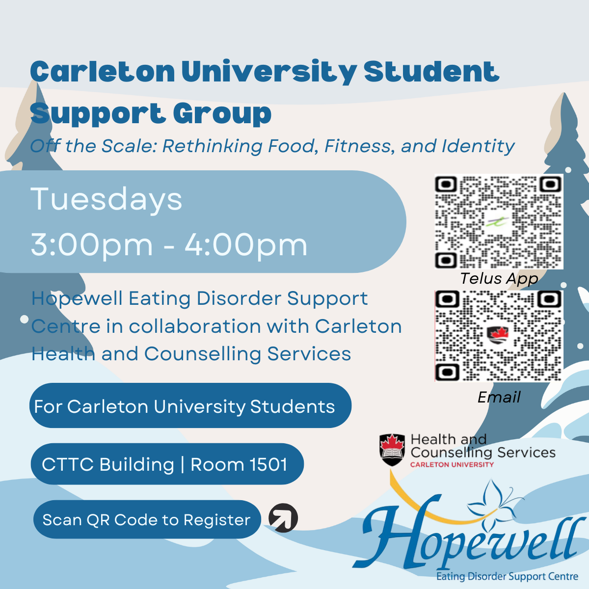 Off the Scale: Carleton University Student Support Group
