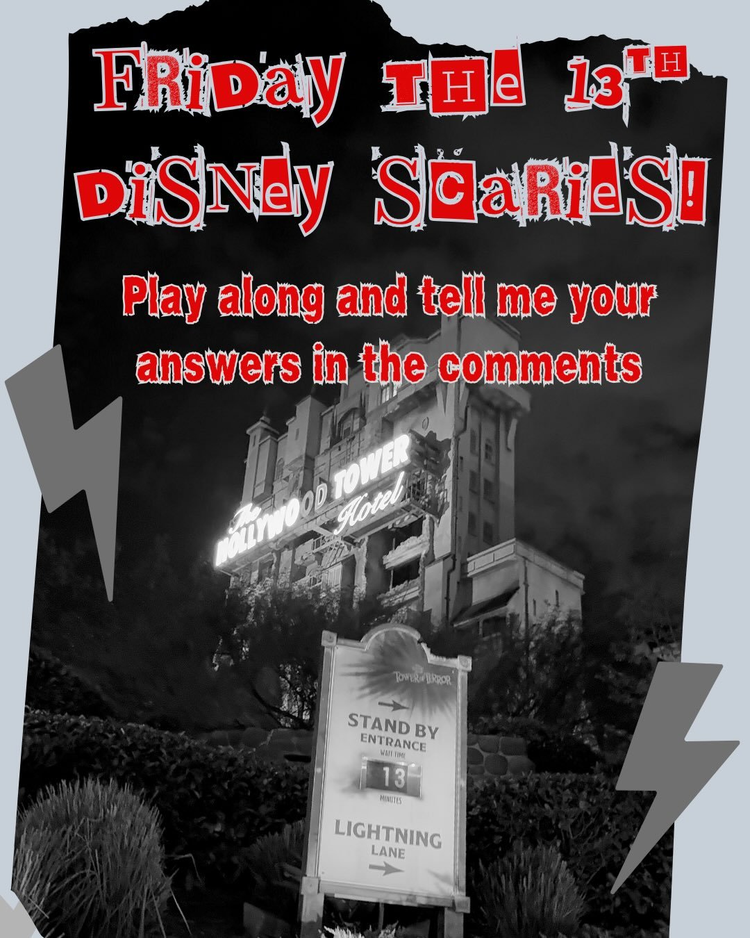 Friday the 13th - Disney Scaries edition! 👻

Drop your takes in the comments&hellip; no overthinking, just go with your gut! 

#fridaythe13th #disneyfun #disneytravelplanner #disneydebate #familyfun