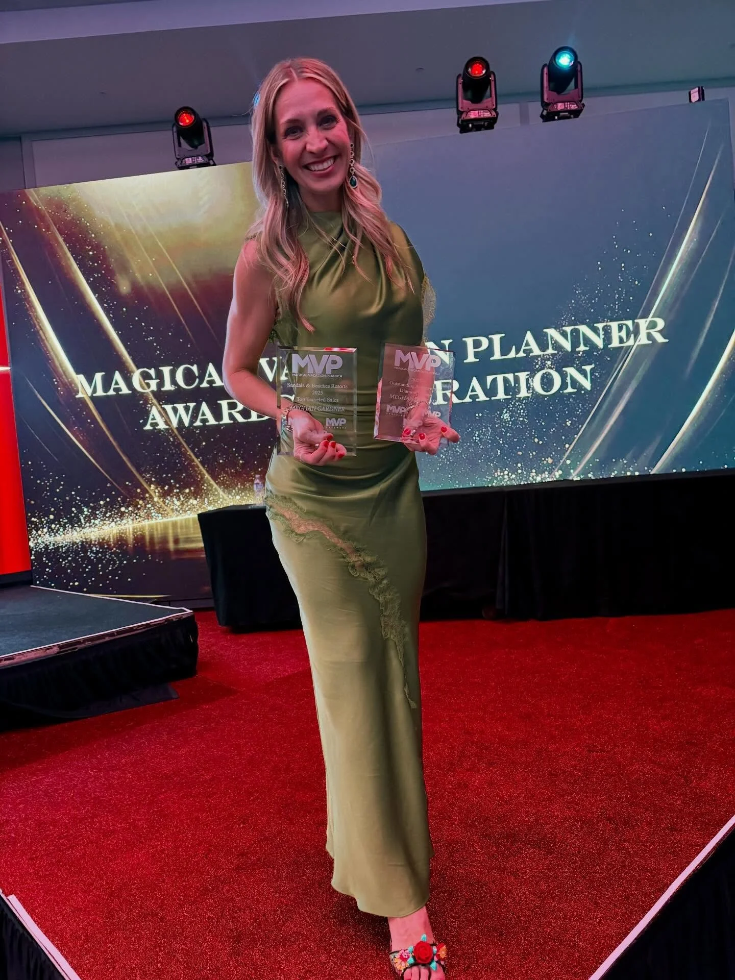 I don&rsquo;t take nights like last night for granted. It&rsquo;s always such a special feeling getting to celebrate alongside so many incredible advisors at Magical Vacation Planner.

I&rsquo;m beyond grateful to have been recognized with: 
&deg;o&d