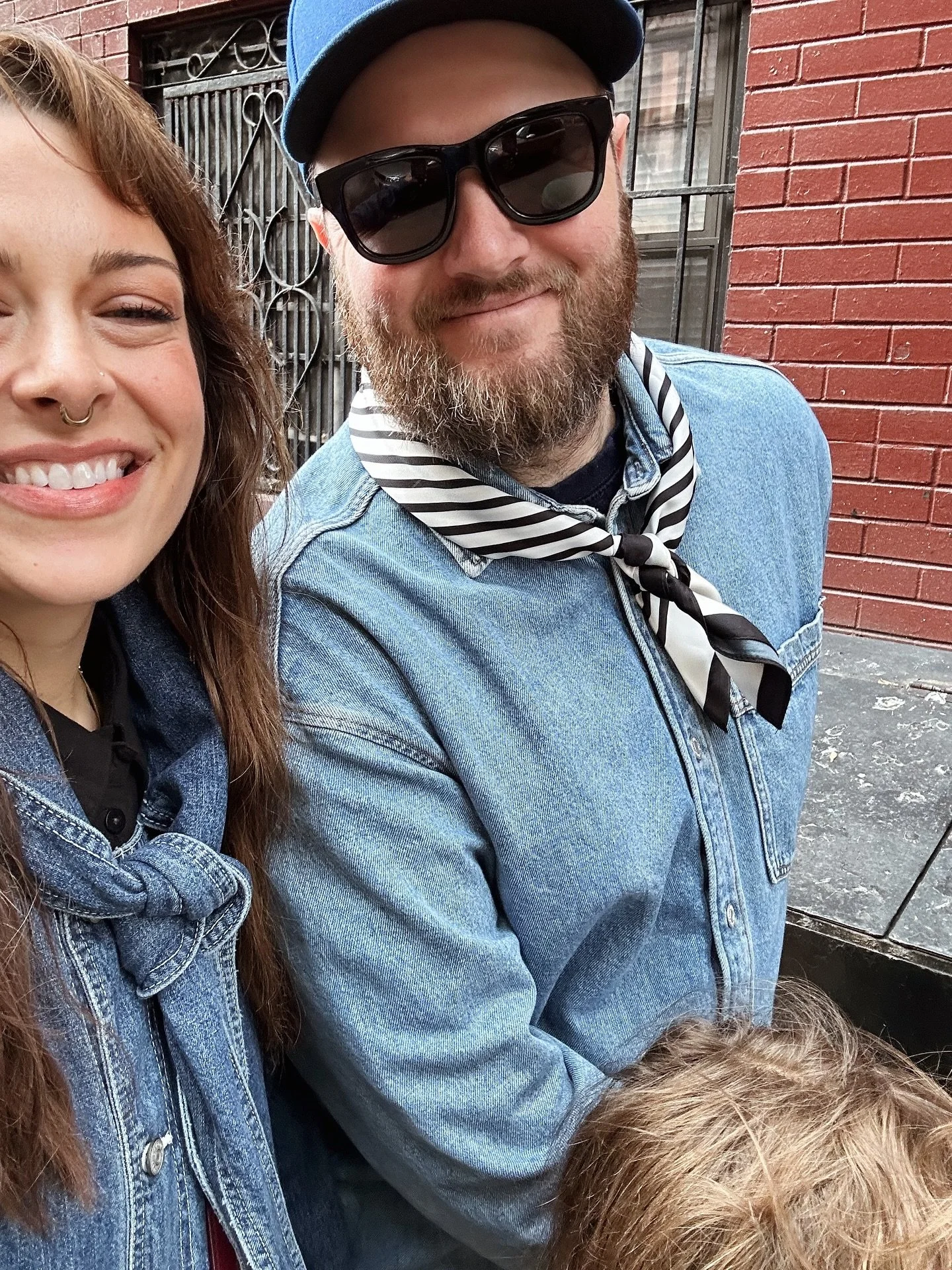 16 years 💍 Shockingly there were no Canadian tuxedos at our wedding. Happy anniversary @apheiligenthal, love you more than we love denim 🩵