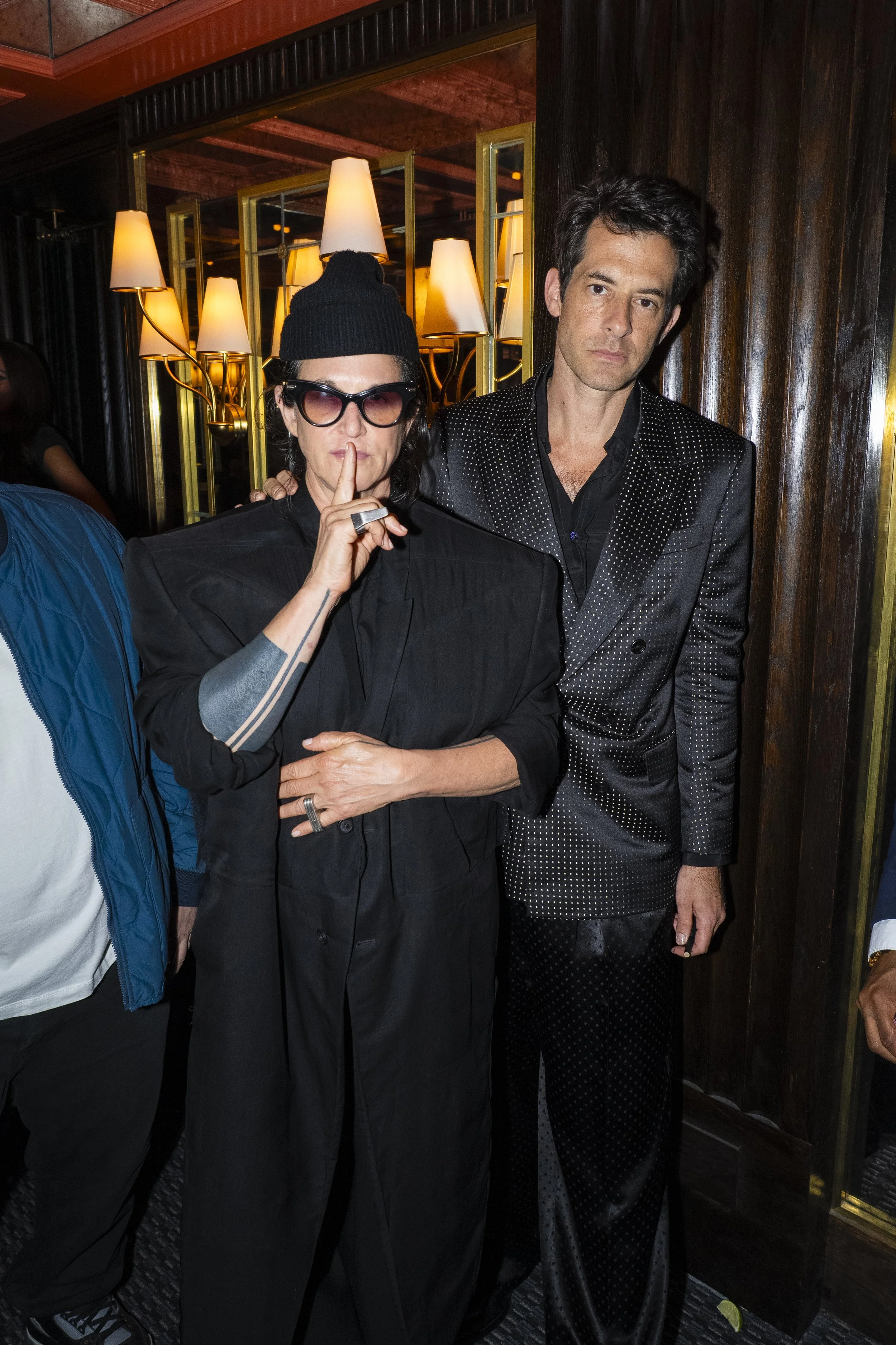 Mark Ronson and Amanda Demme