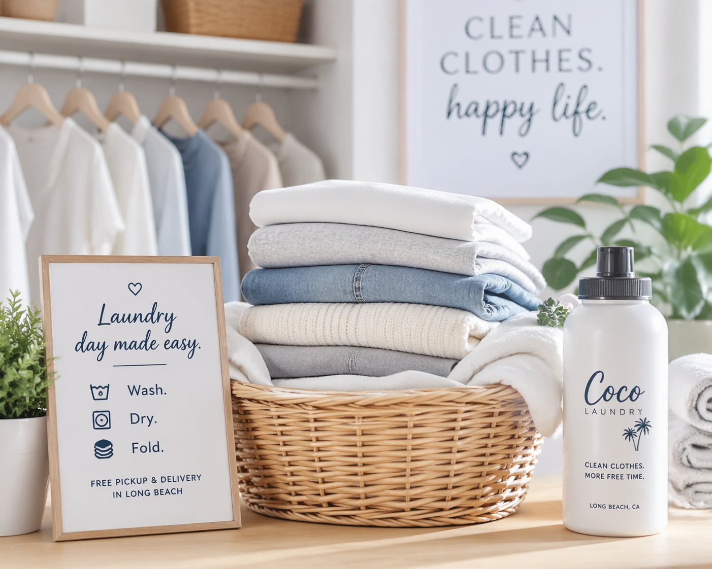 How to find a Wash and Fold service in Long Beach