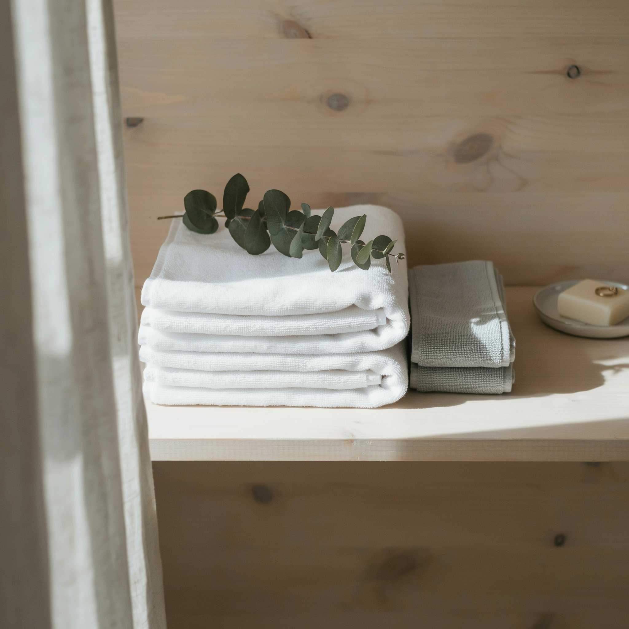 Why Do My Towels Smell After Showering? Here's the Fix