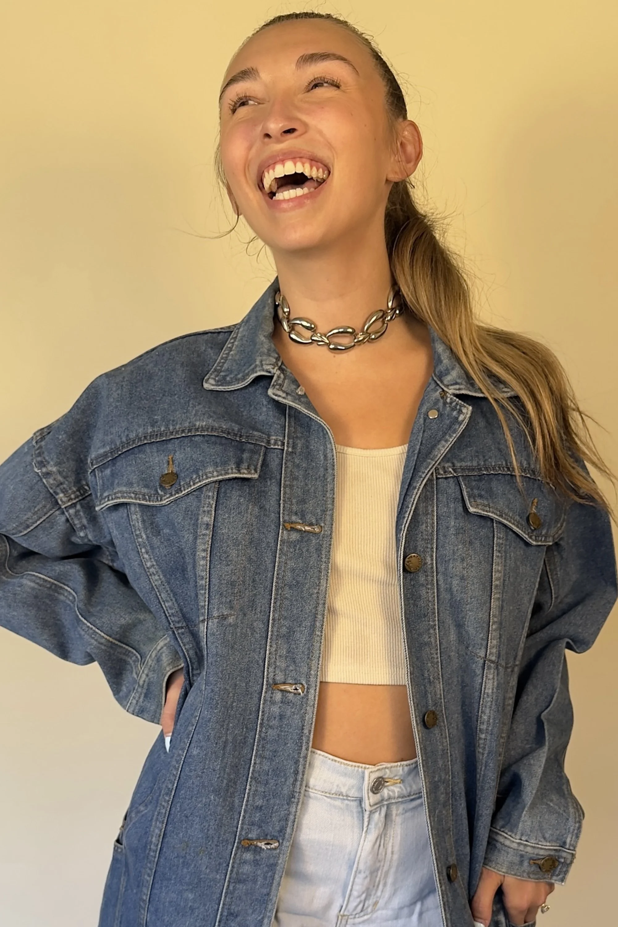 Vintage Oversized Denim Jacket