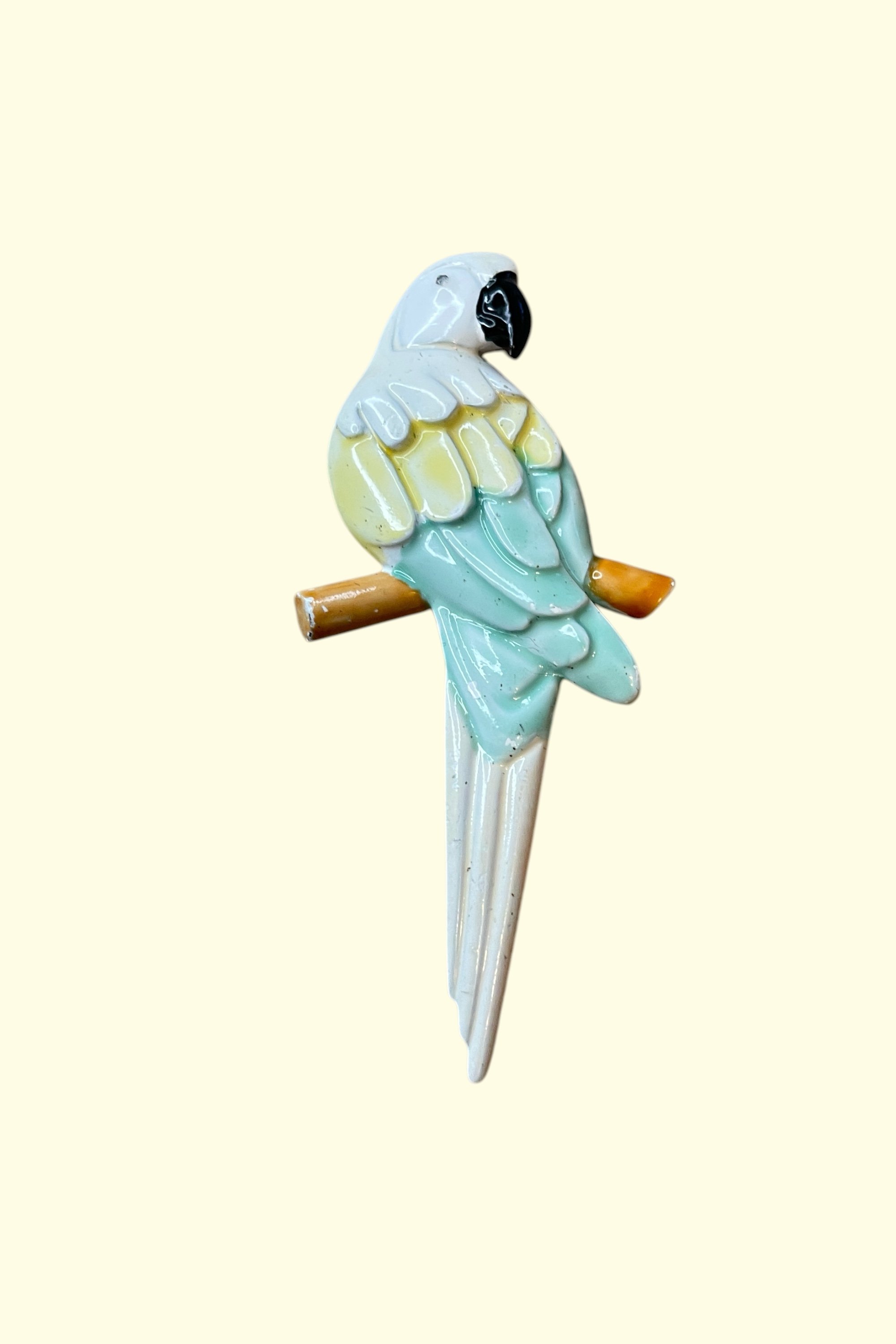 Vintage Small Parrot Brooch