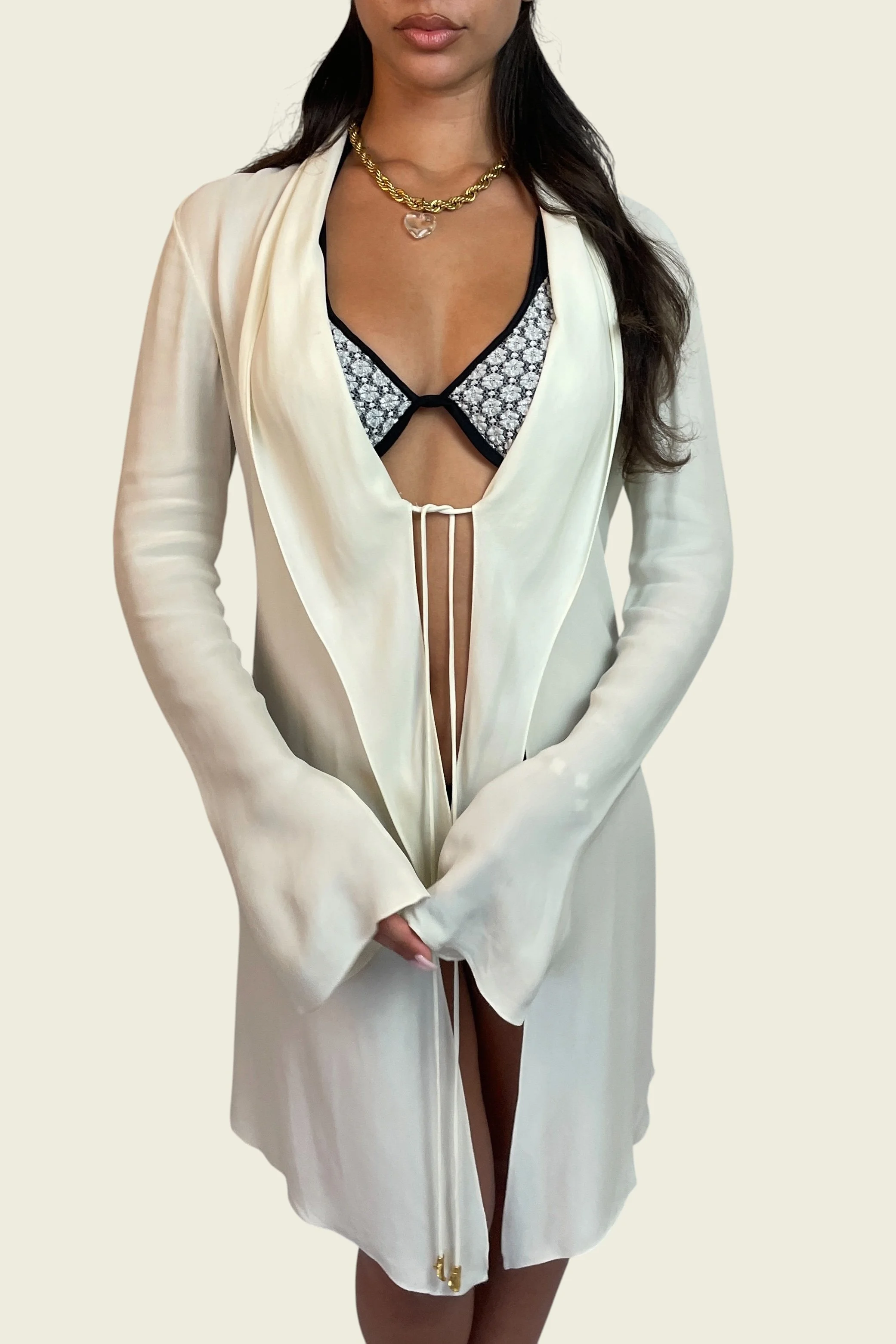 Vintage Donna Karan Ivory Jacket