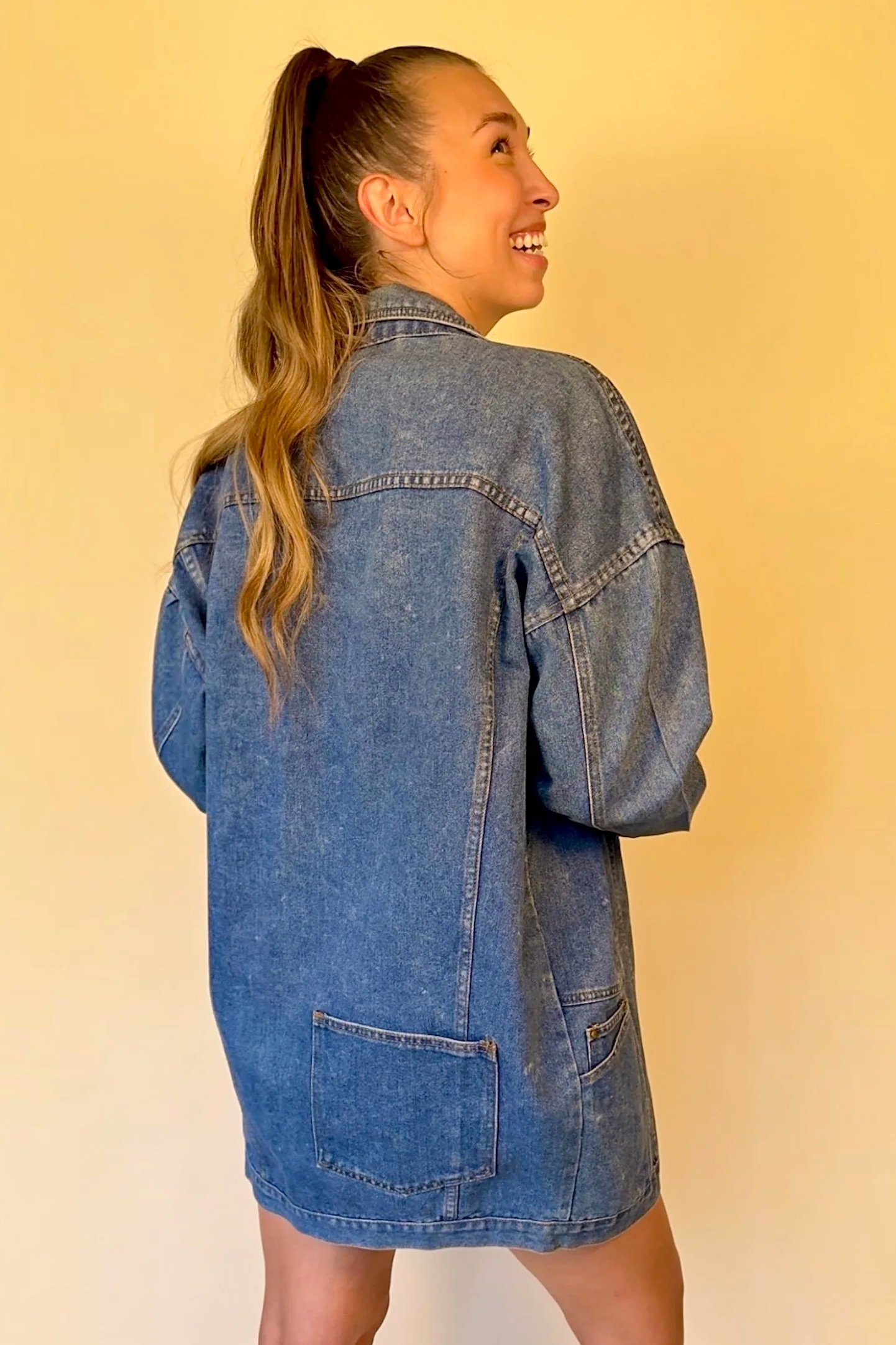 Vintage Oversized Denim Jacket