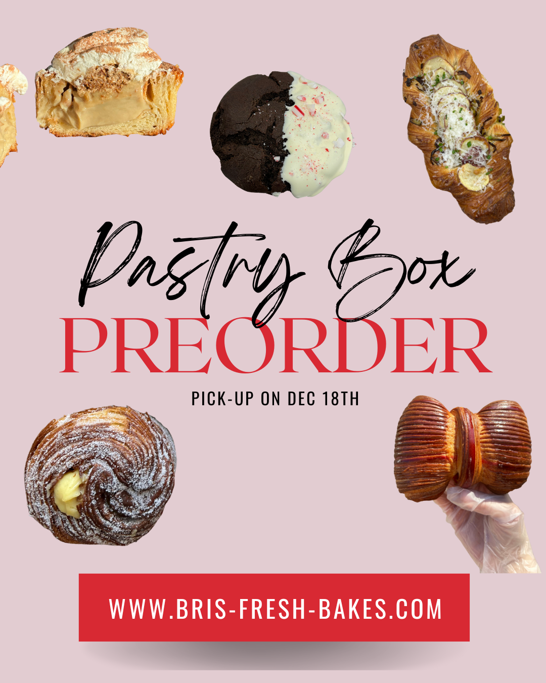 Christmas Pastry Box