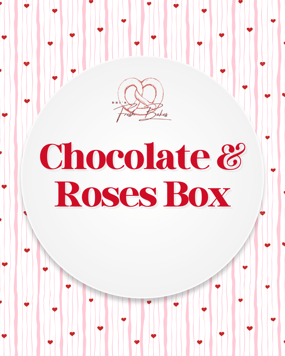 Chocolate & Roses Pastry box