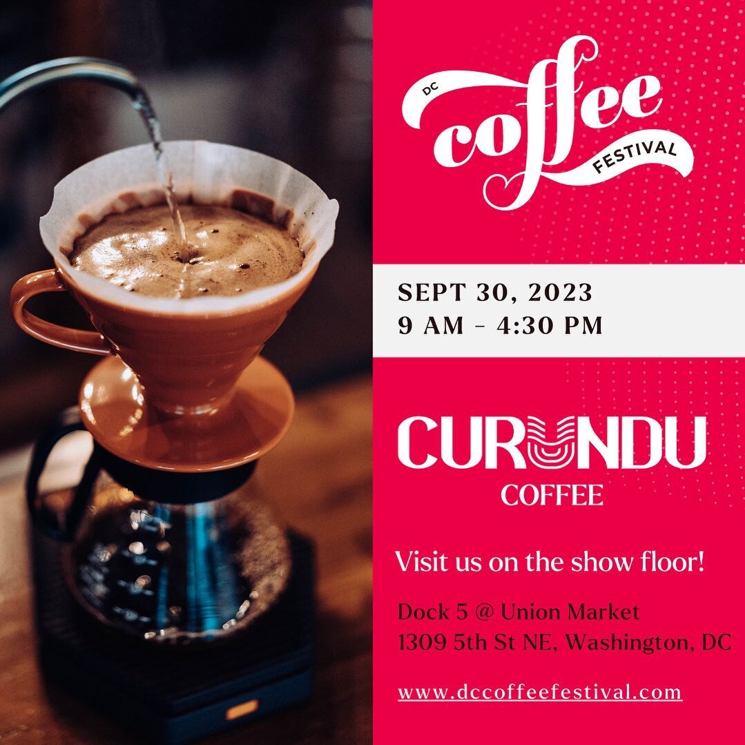 Join us at the very first DC Coffee Festival, happening on Saturday, September 30! ☕️ Don't miss out on this amazing event featuring some of the DMV's finest roasters and coffee shops. We're thrilled to be part of the excitement! See you there! 🎉 #D
