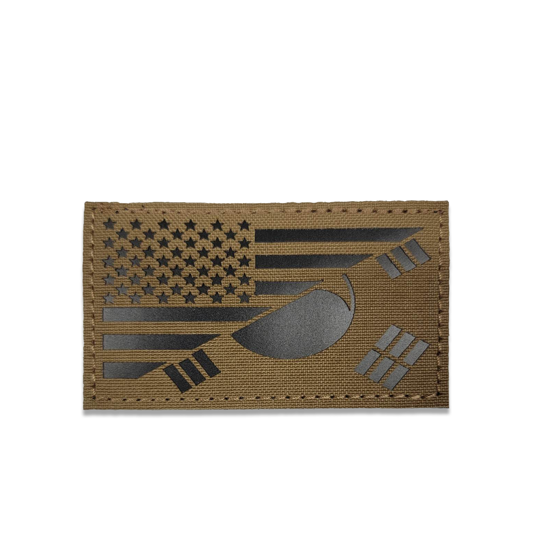 Keystone Tactical Supply American / South Korean Flag Patch