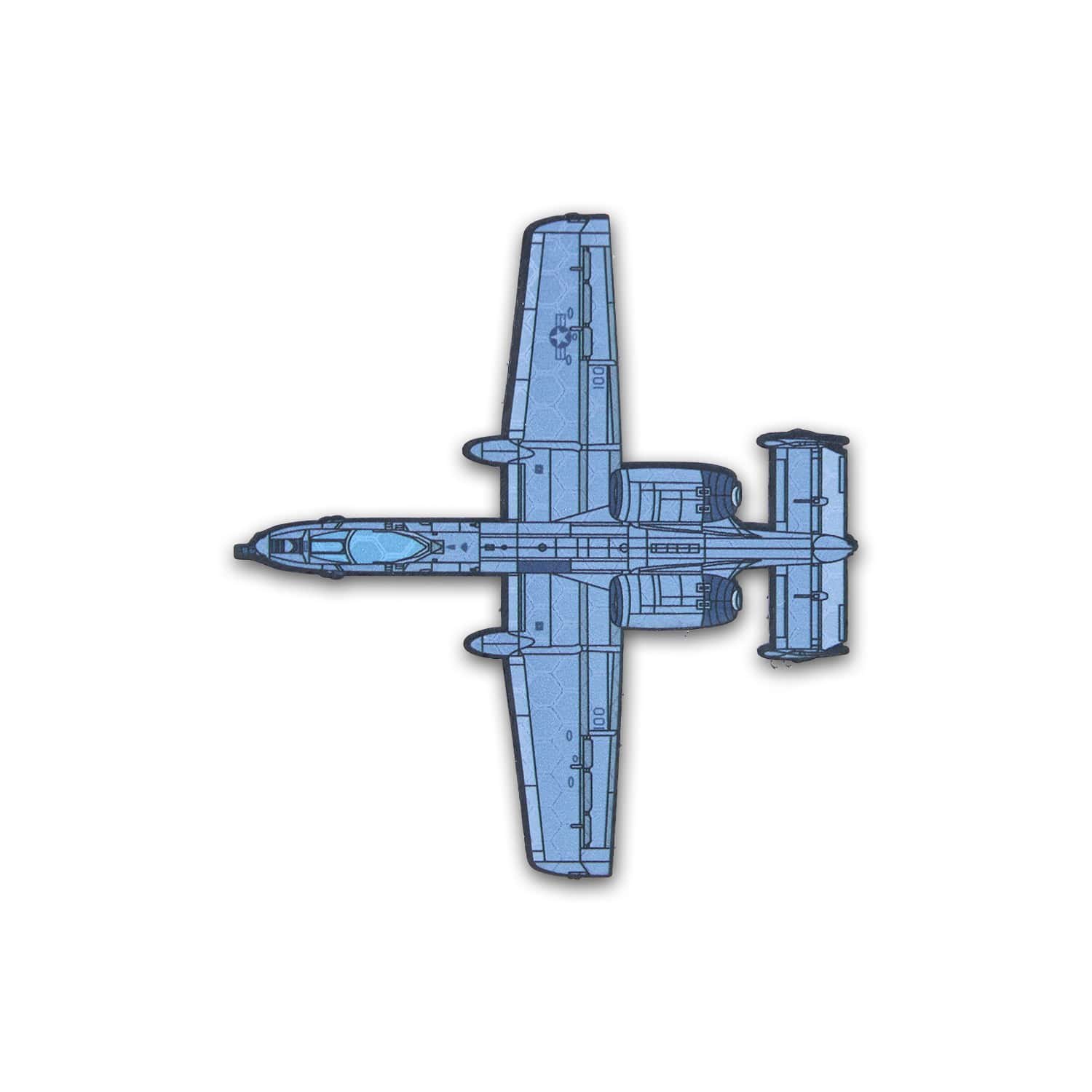Keystone Tactical Supply Full color A10 Warthog moral patch