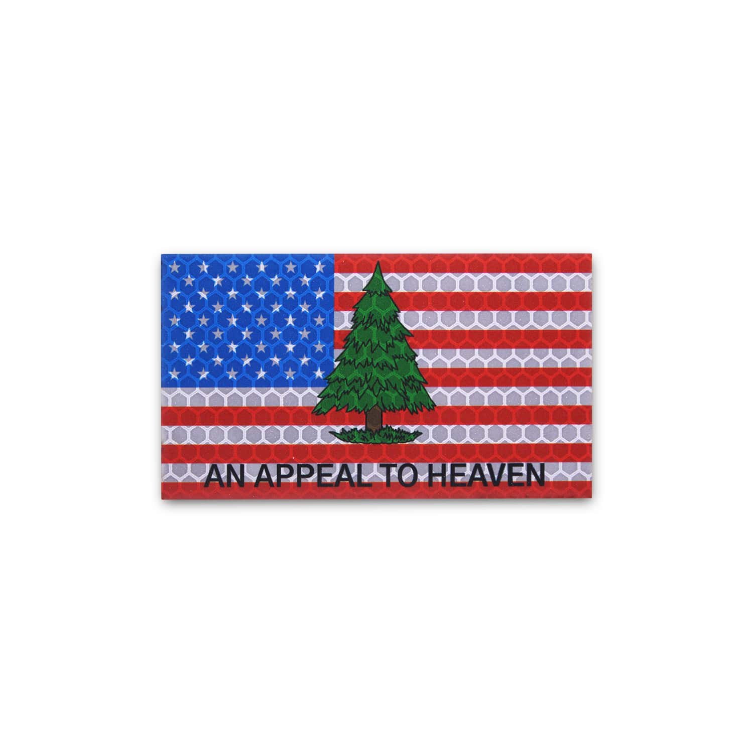 Full Color Reflective US An Appeal To Heaven Flag Patch
