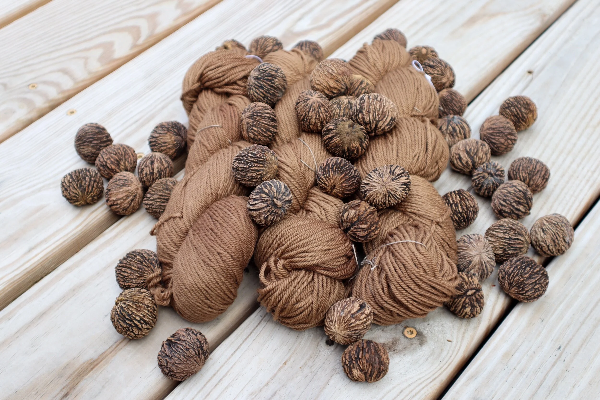 black walnut worsted