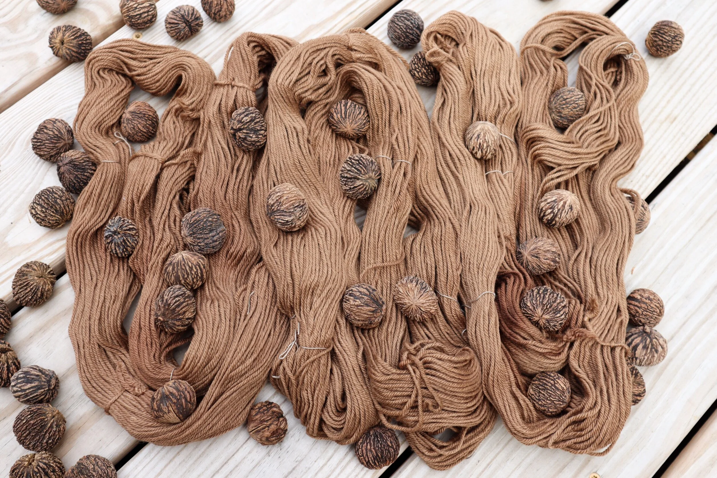 black walnut worsted