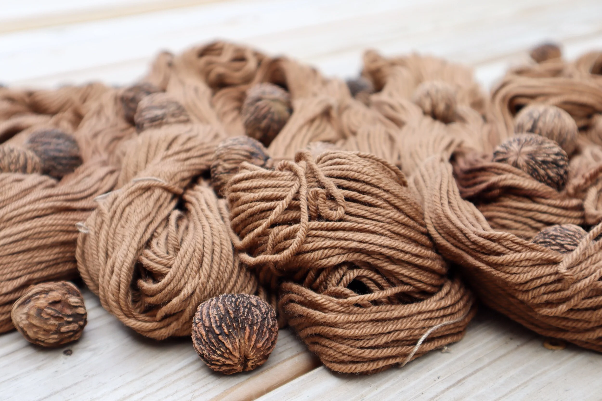 black walnut worsted