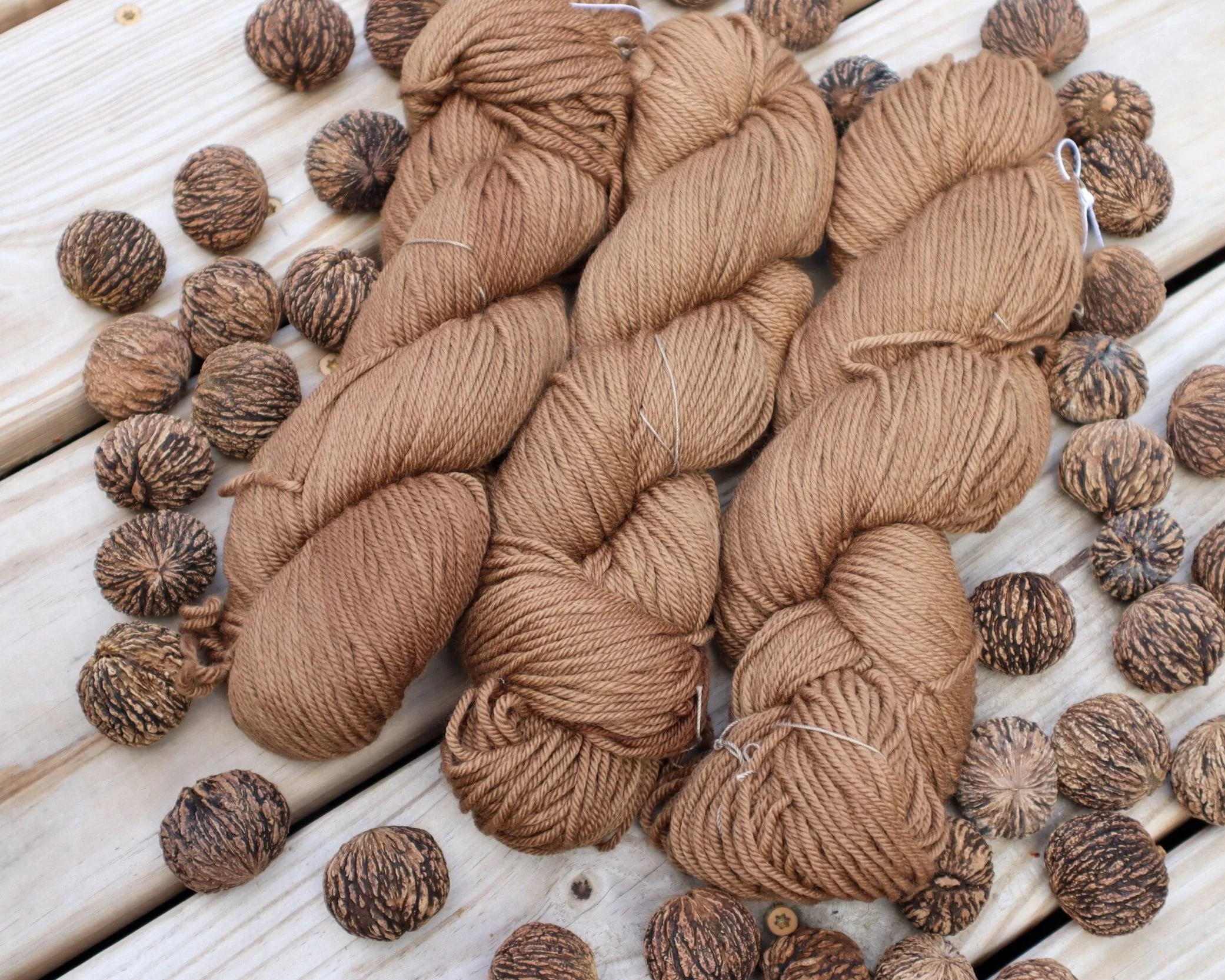 black walnut worsted