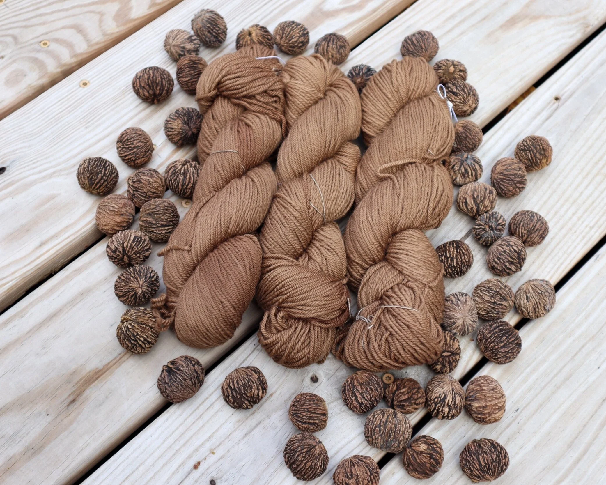 black walnut worsted