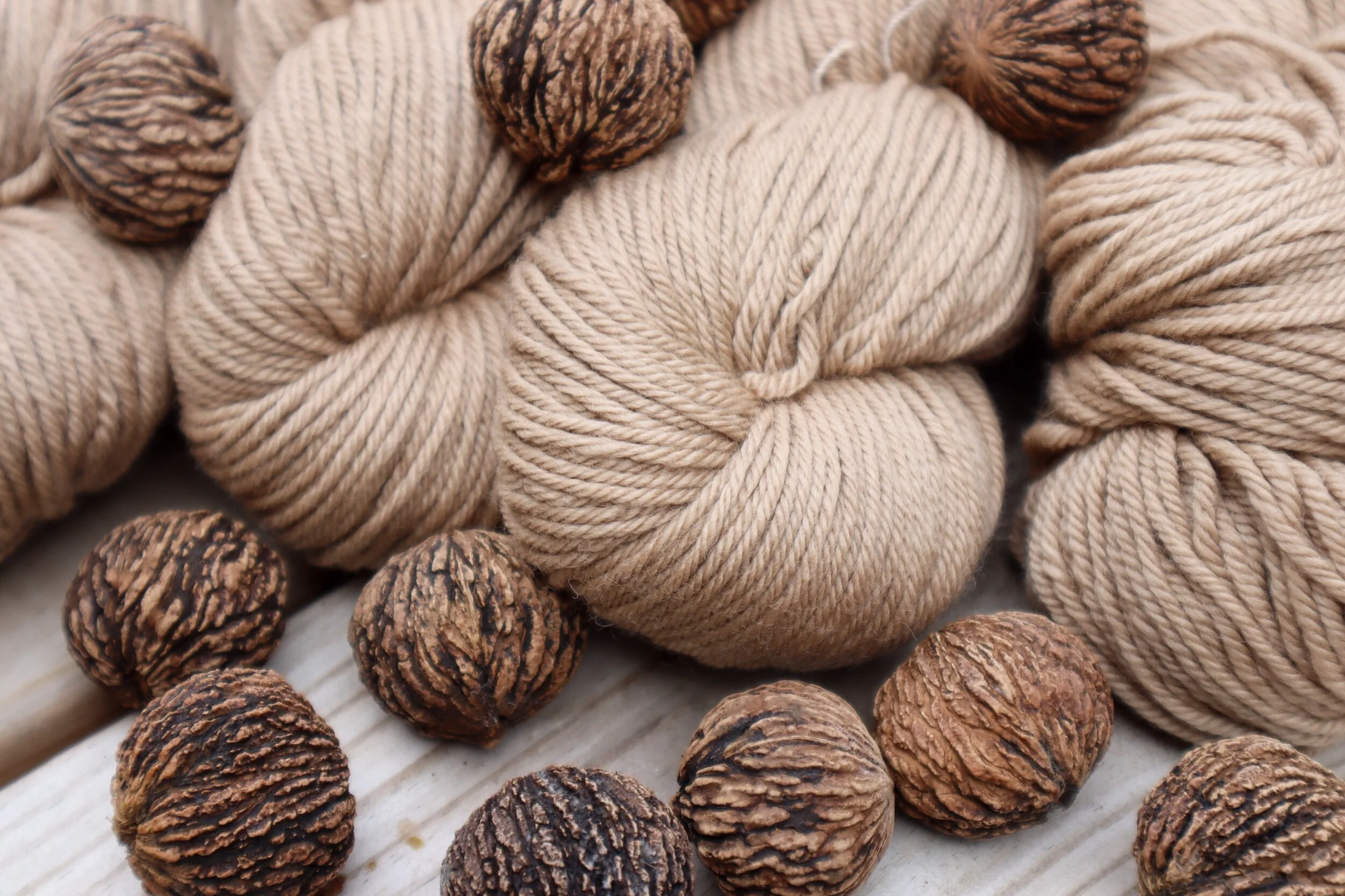 black walnut worsted