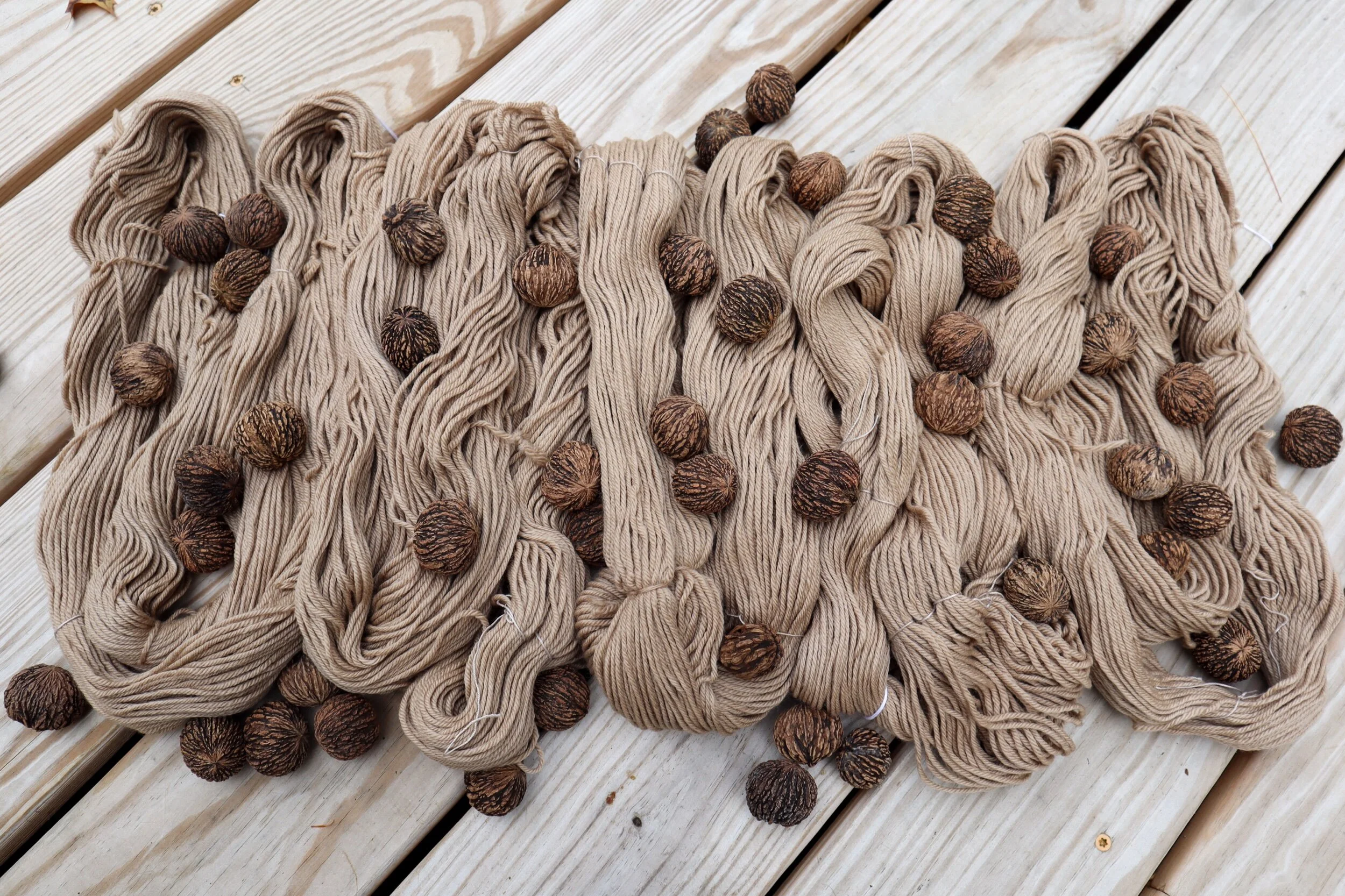 black walnut worsted