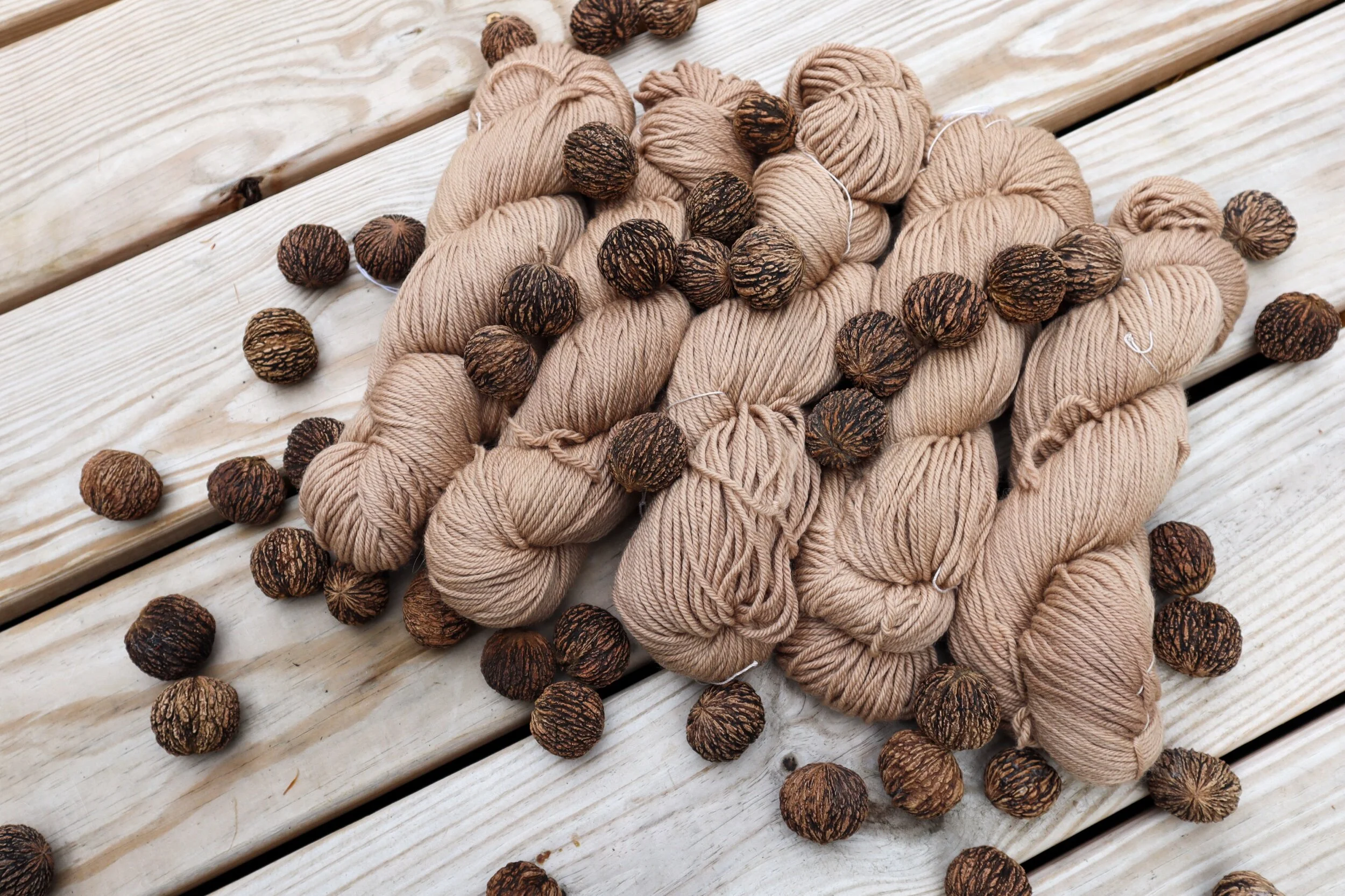 black walnut worsted