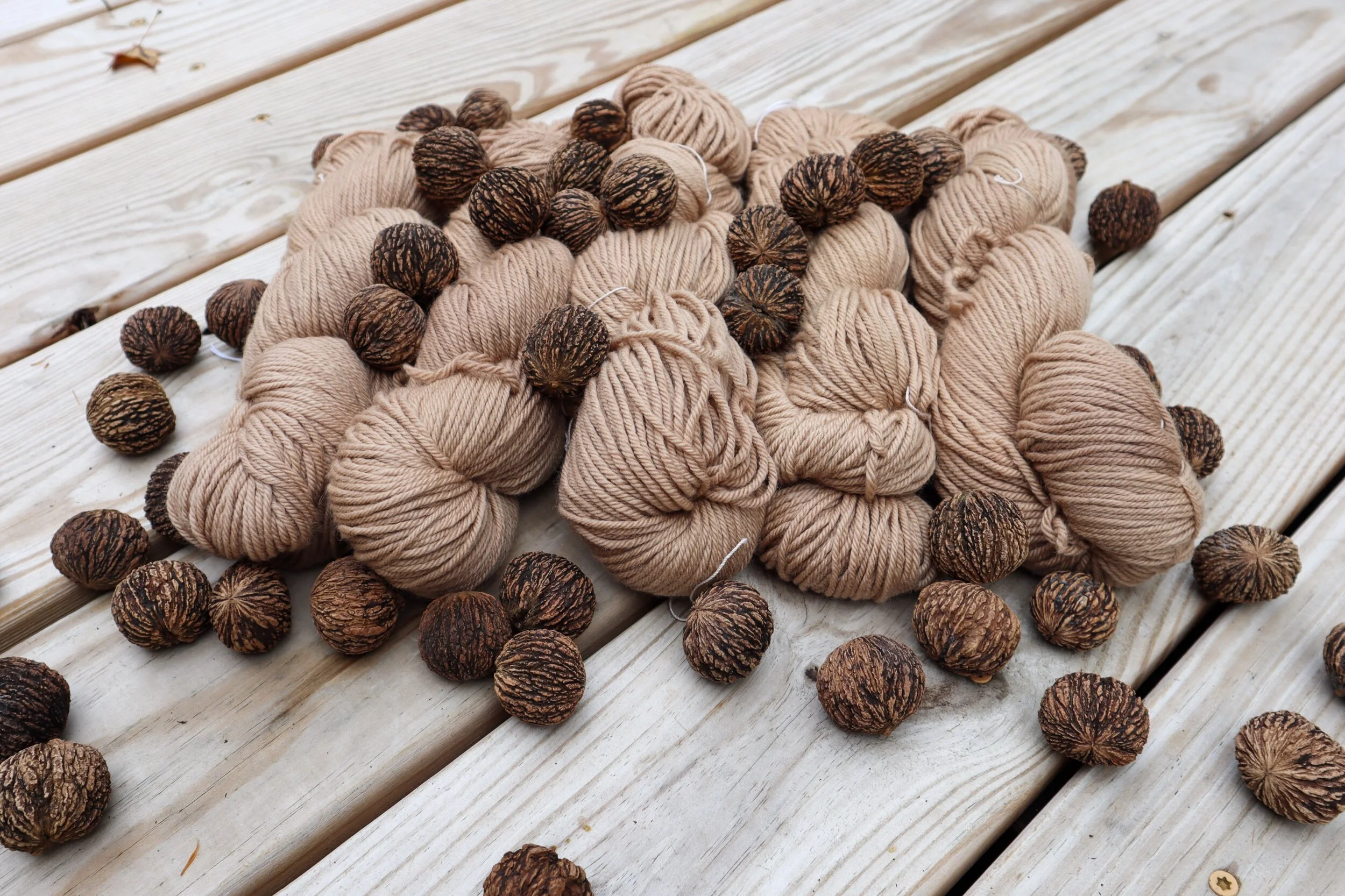black walnut worsted