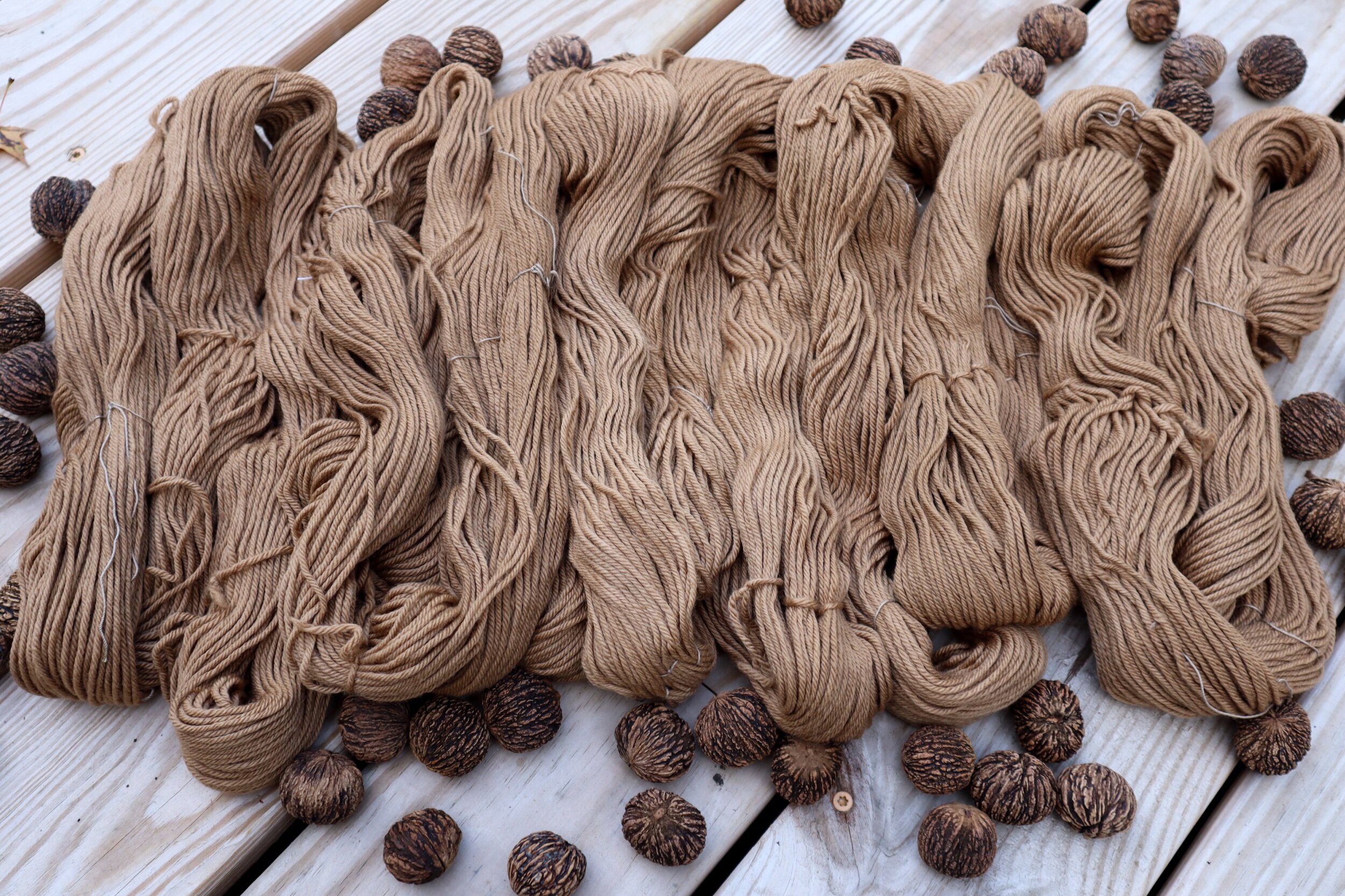 black walnut worsted