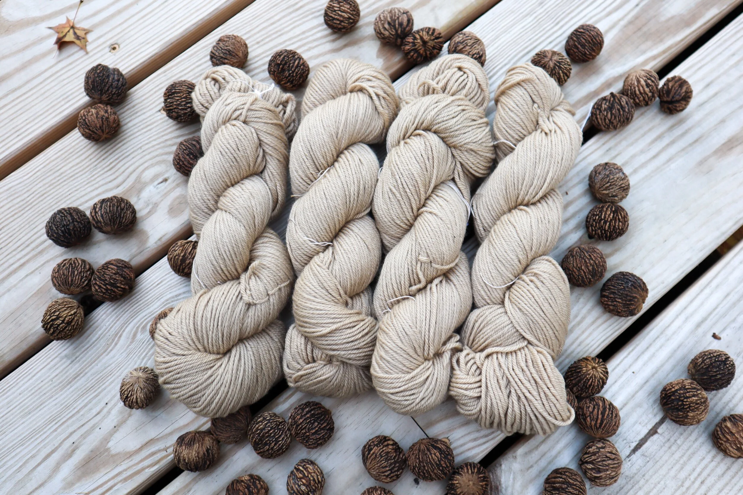 black walnut worsted