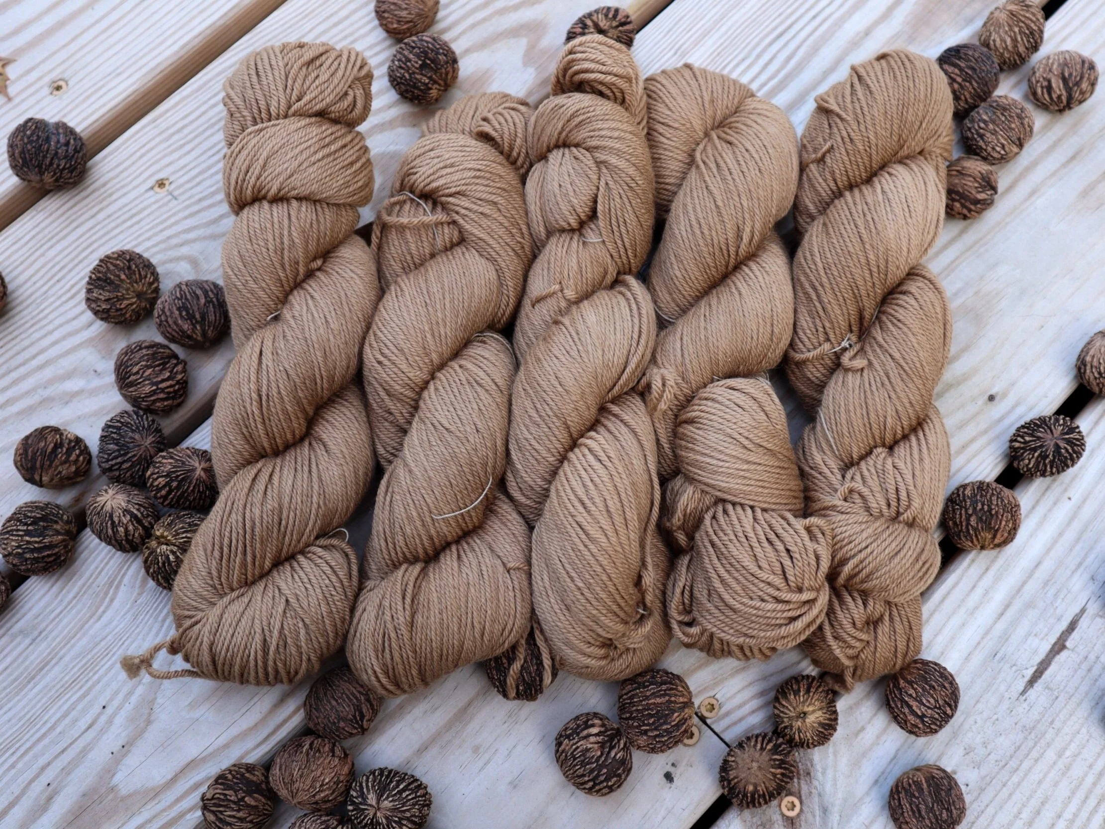 black walnut worsted