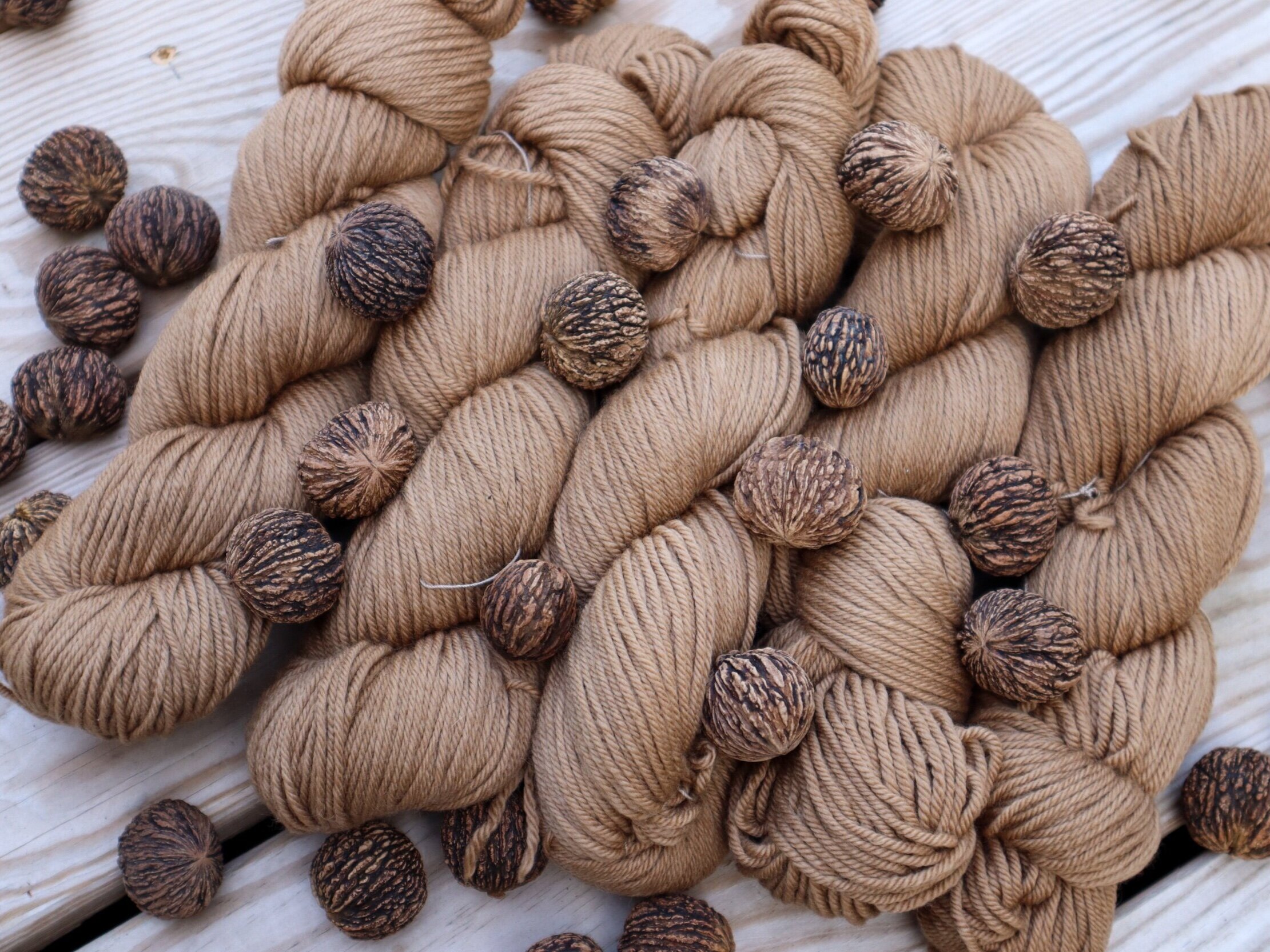 black walnut worsted