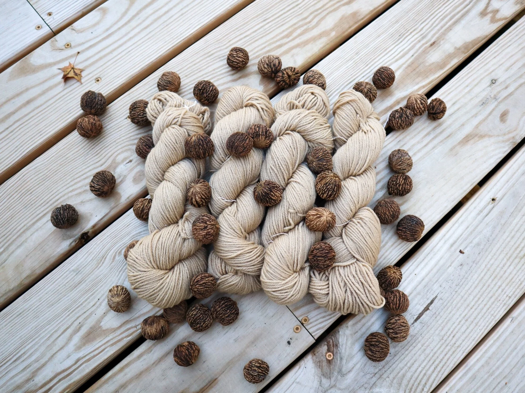 black walnut worsted